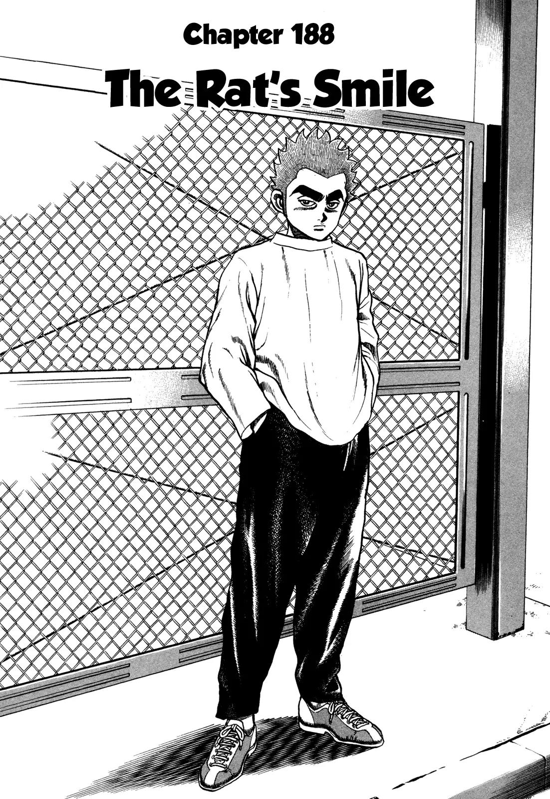 Koukou Tekkenden Tough Chapter 188 page 1 - Chapter 188: The Rat's Smile