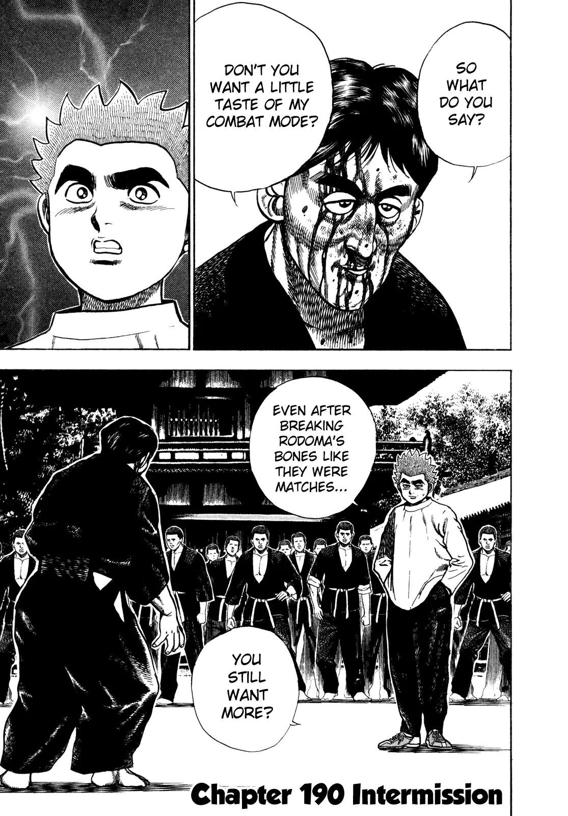 Koukou Tekkenden Tough Chapter 190 page 1 - Chapter 190: Intermission