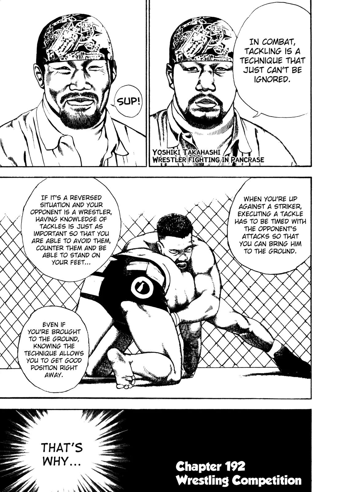 Koukou Tekkenden Tough Chapter 192 page 1 - Chapter 192: Wrestling Competition