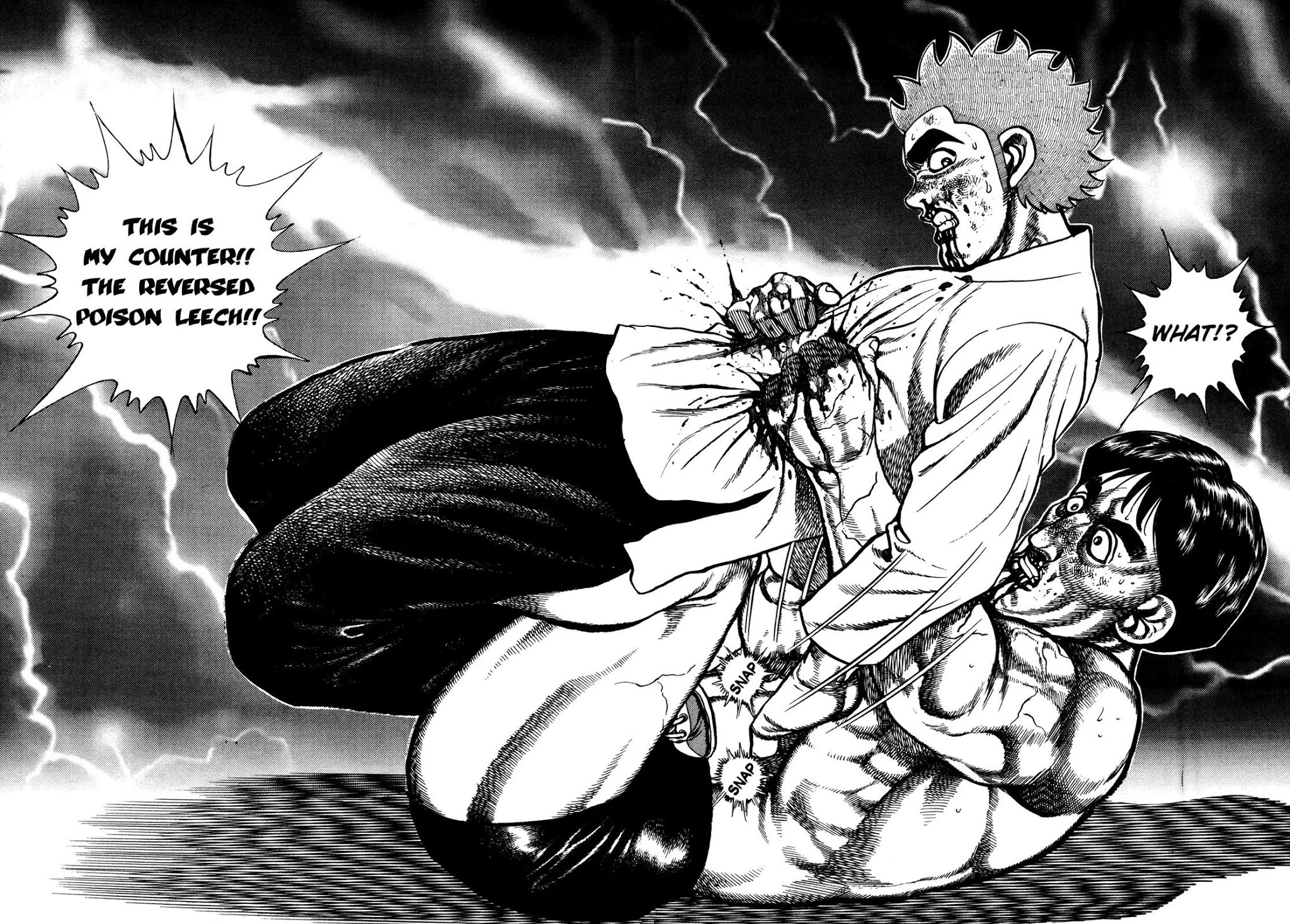 Koukou Tekkenden Tough Chapter 201 page 15 - Chapter 201: Instinctual Inspiration