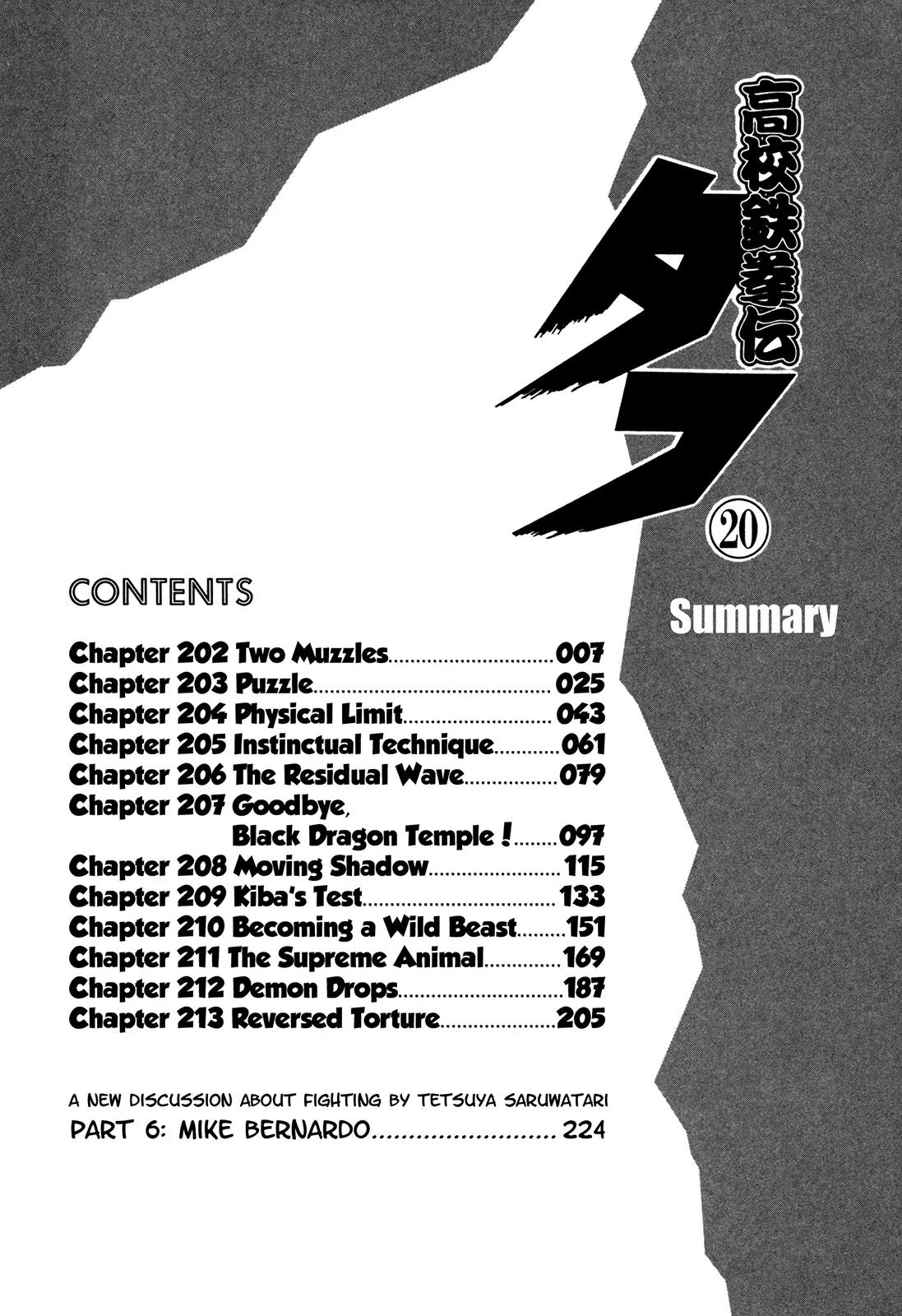 Koukou Tekkenden Tough Chapter 202 page 6 - Chapter 202: Two Muzzles