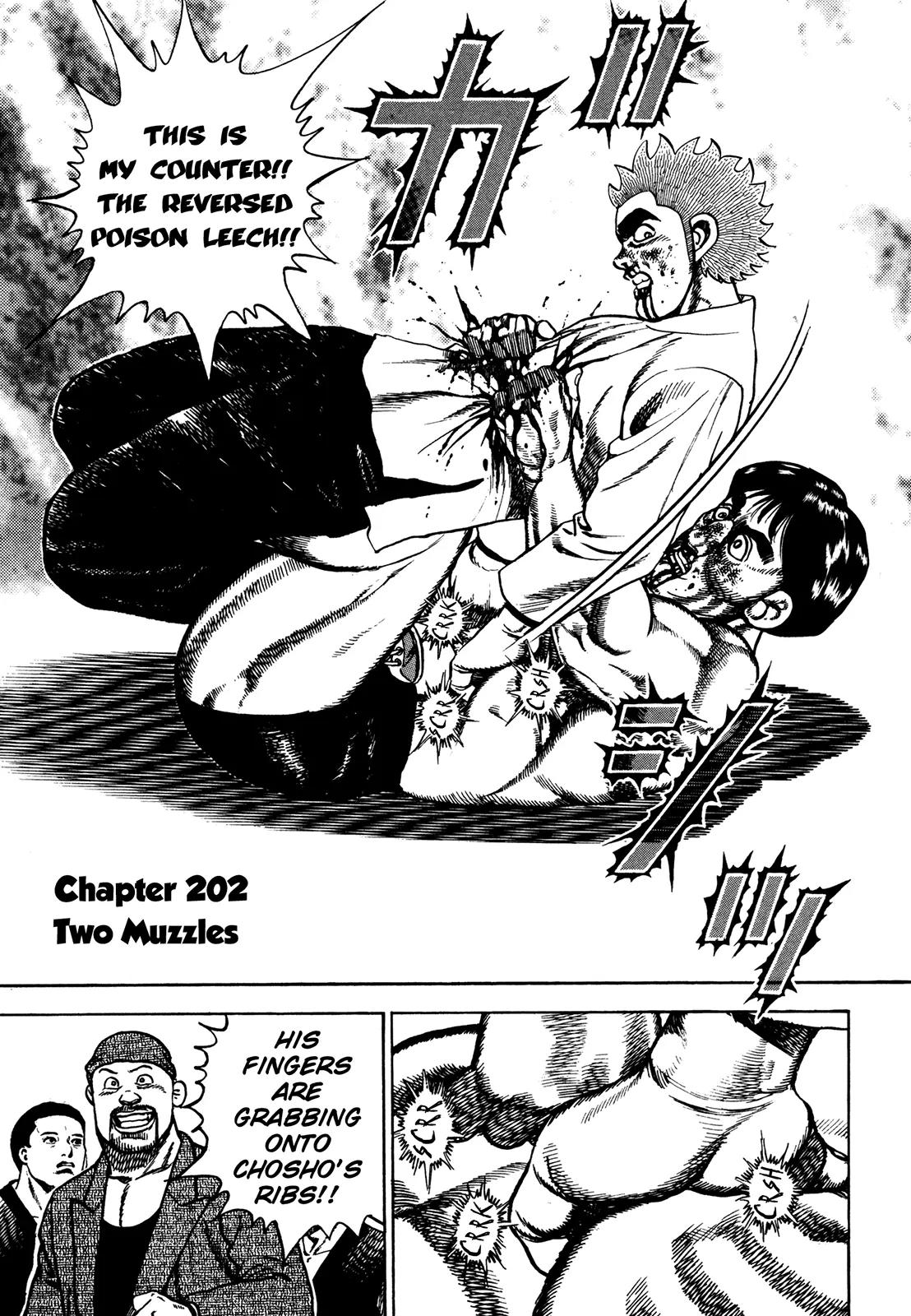 Koukou Tekkenden Tough Chapter 202 page 7 - Chapter 202: Two Muzzles