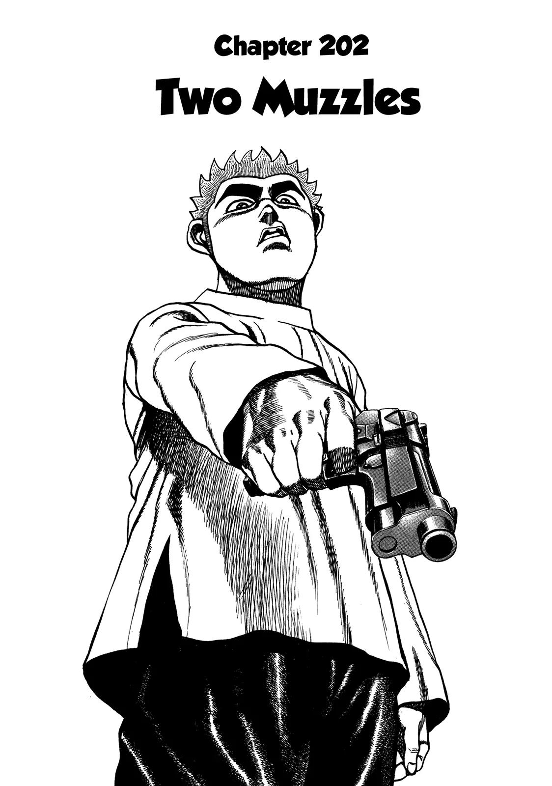 Koukou Tekkenden Tough Chapter 202 page 8 - Chapter 202: Two Muzzles