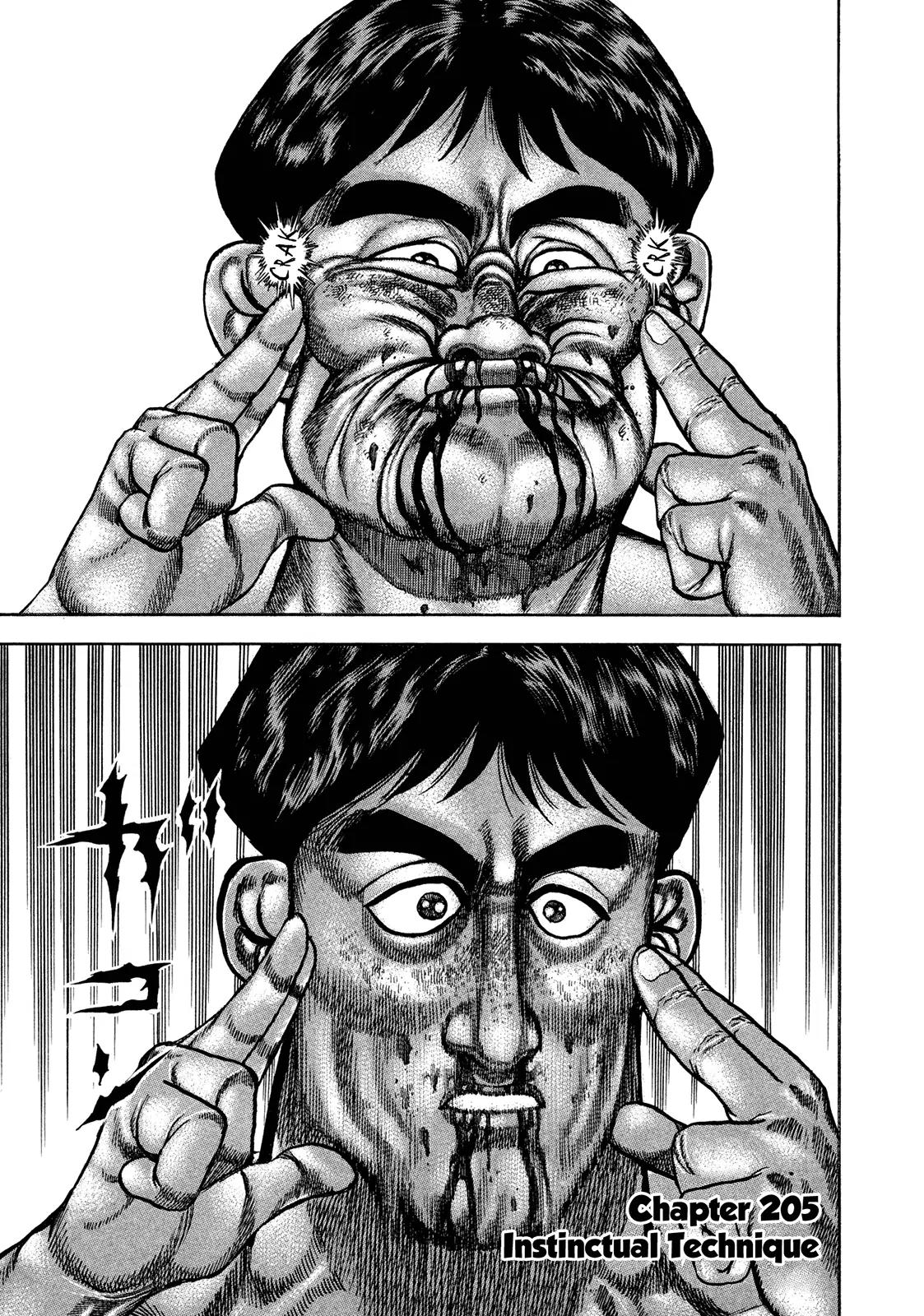 Koukou Tekkenden Tough Chapter 205 page 1 - Chapter 205: Instinctual Technique
