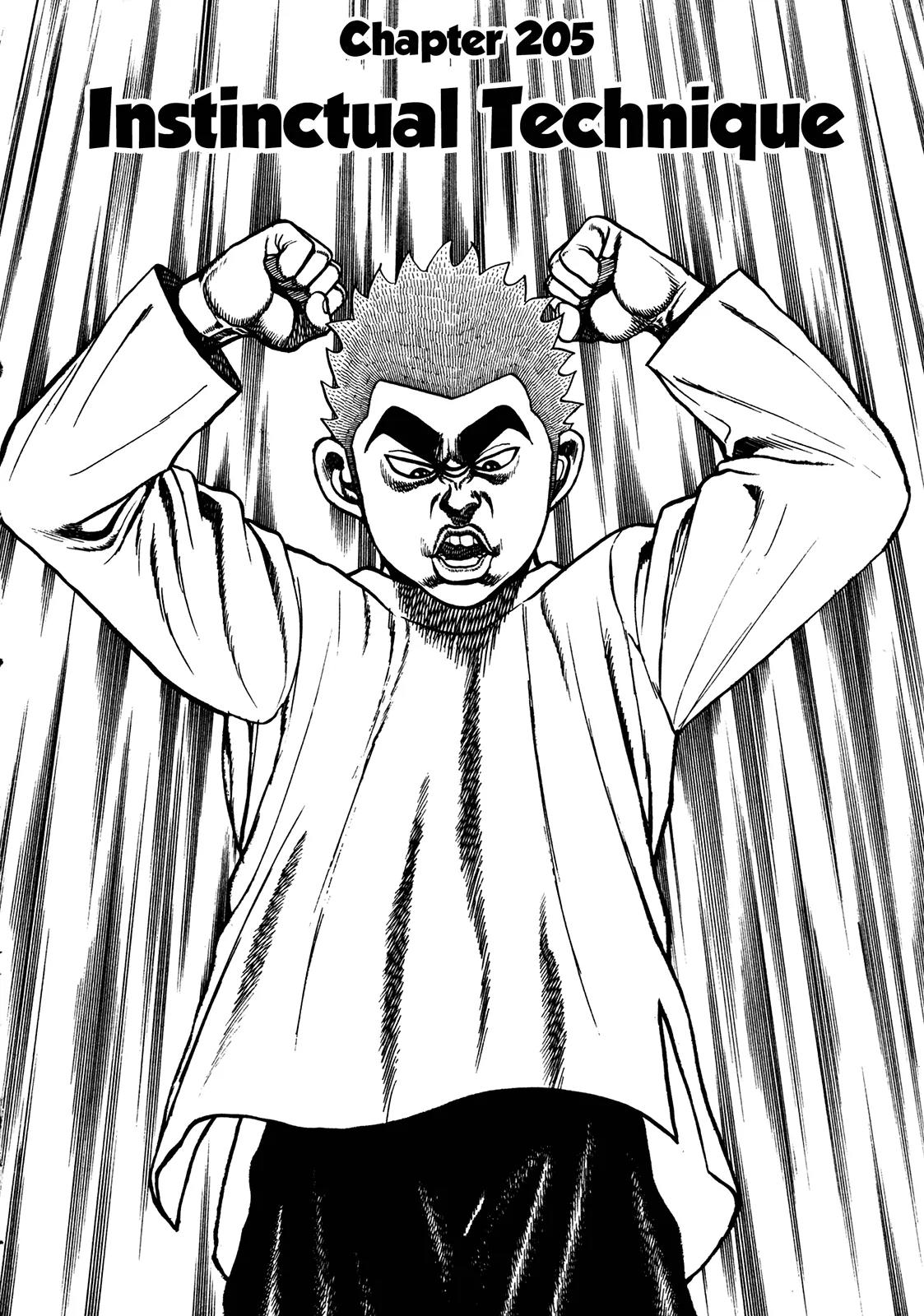 Koukou Tekkenden Tough Chapter 205 page 2 - Chapter 205: Instinctual Technique