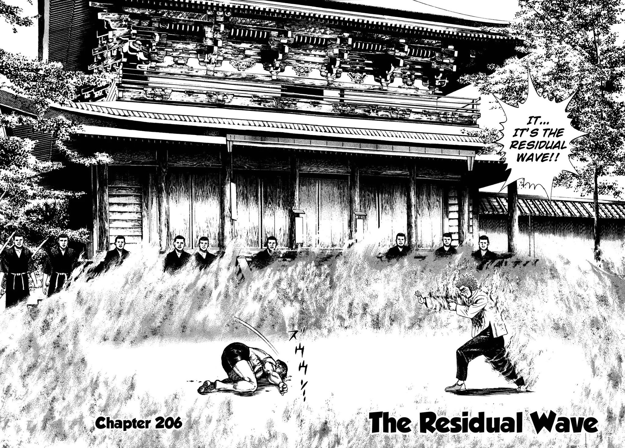Koukou Tekkenden Tough Chapter 206 page 2 - Chapter 206: The Residual Wave