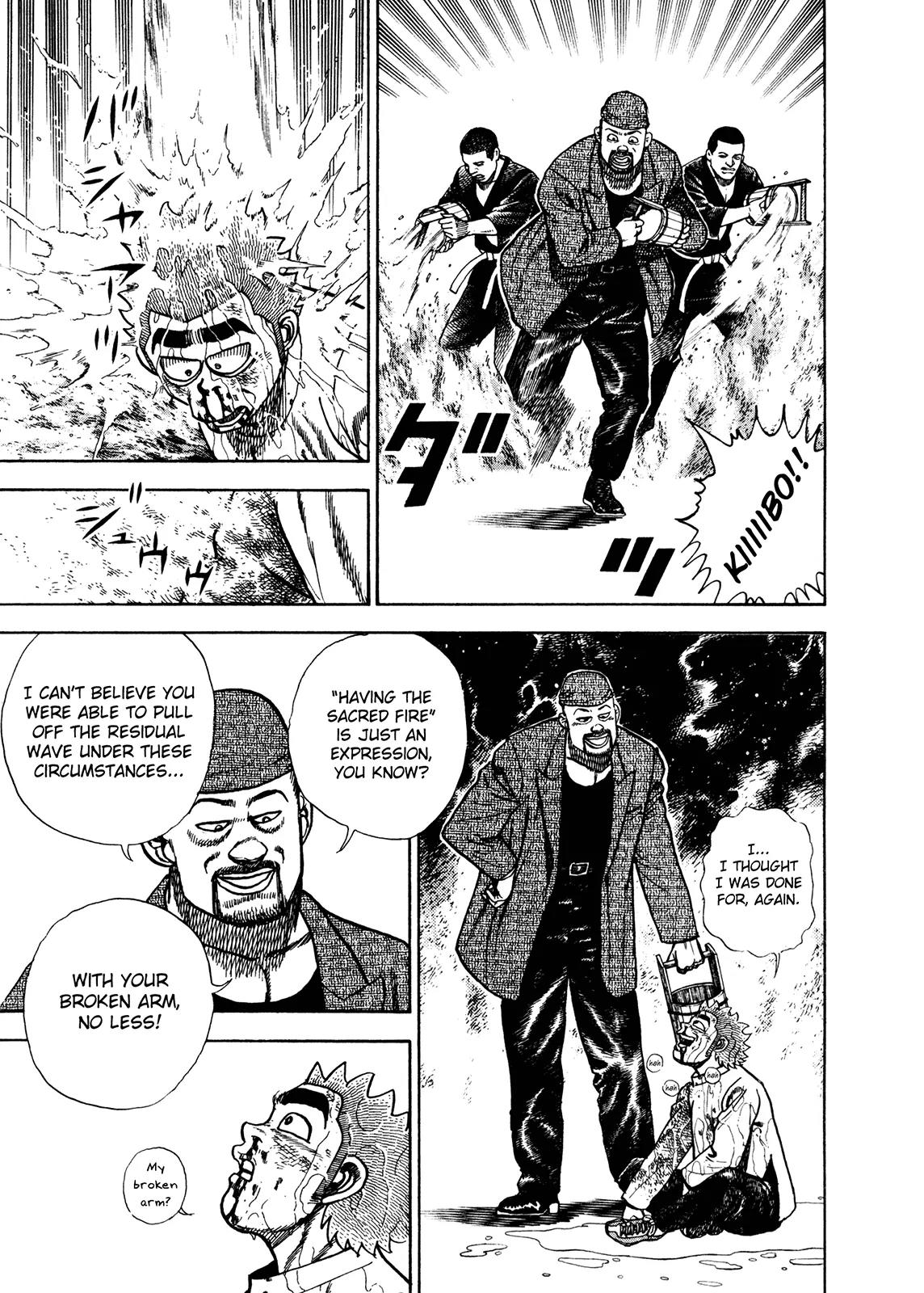 Koukou Tekkenden Tough Chapter 206 page 6 - Chapter 206: The Residual Wave