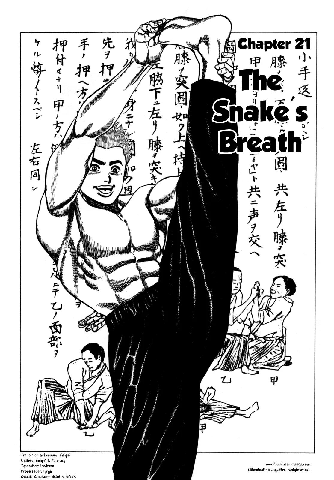 Koukou Tekkenden Tough Chapter 21 page 2 - Chapter 21: The Snake's Breath
