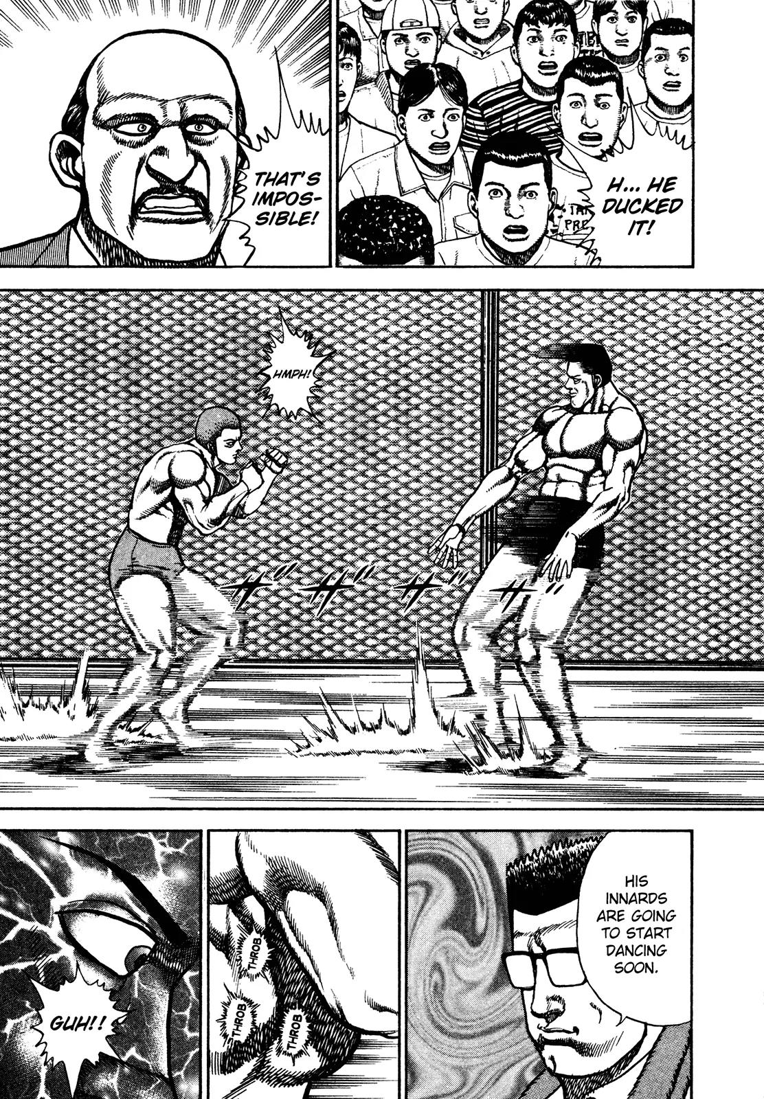 Koukou Tekkenden Tough Chapter 219 page 14 - Chapter 219: Dancing Innards