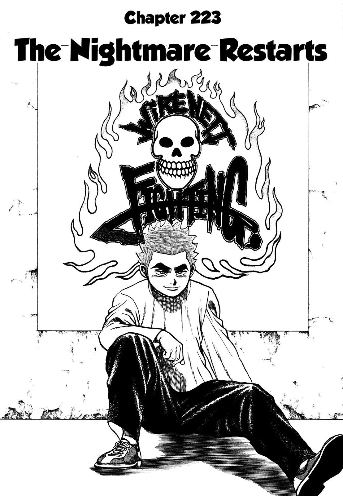 Koukou Tekkenden Tough Chapter 223 page 2 - Chapter 223: The Nightmare Restarts