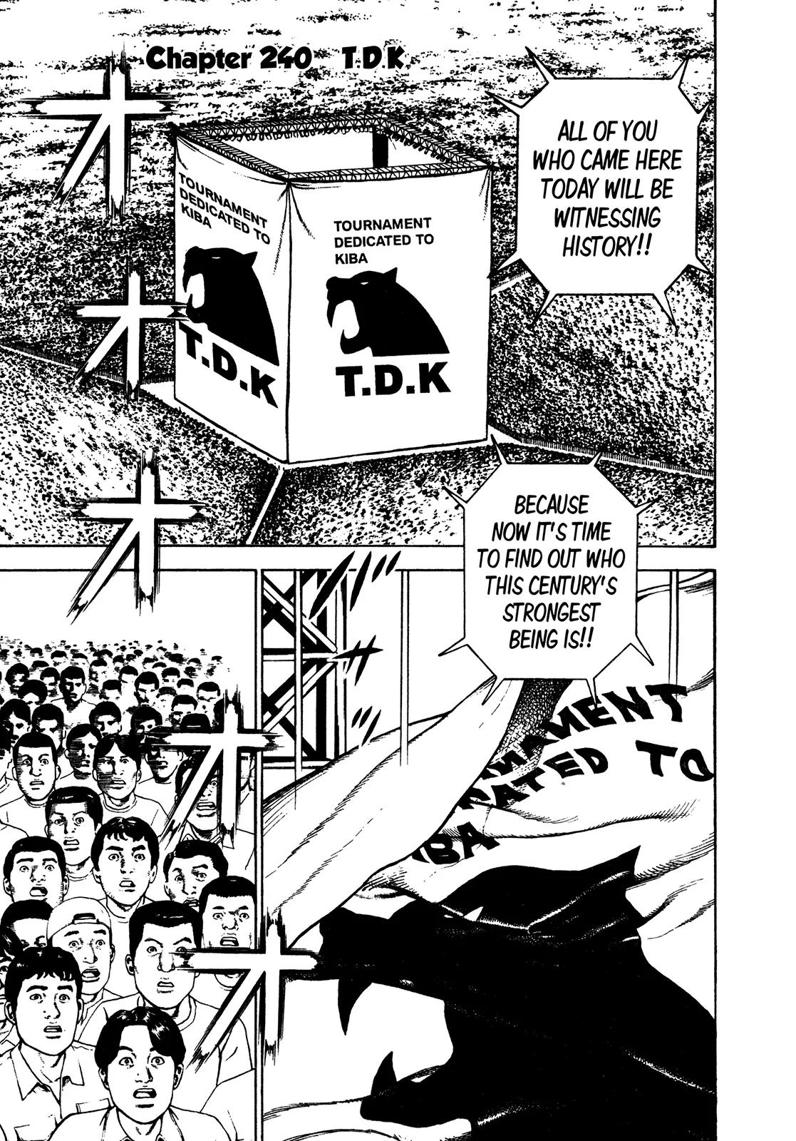 Koukou Tekkenden Tough Chapter 240 page 1 - Chapter 240: T.D.K