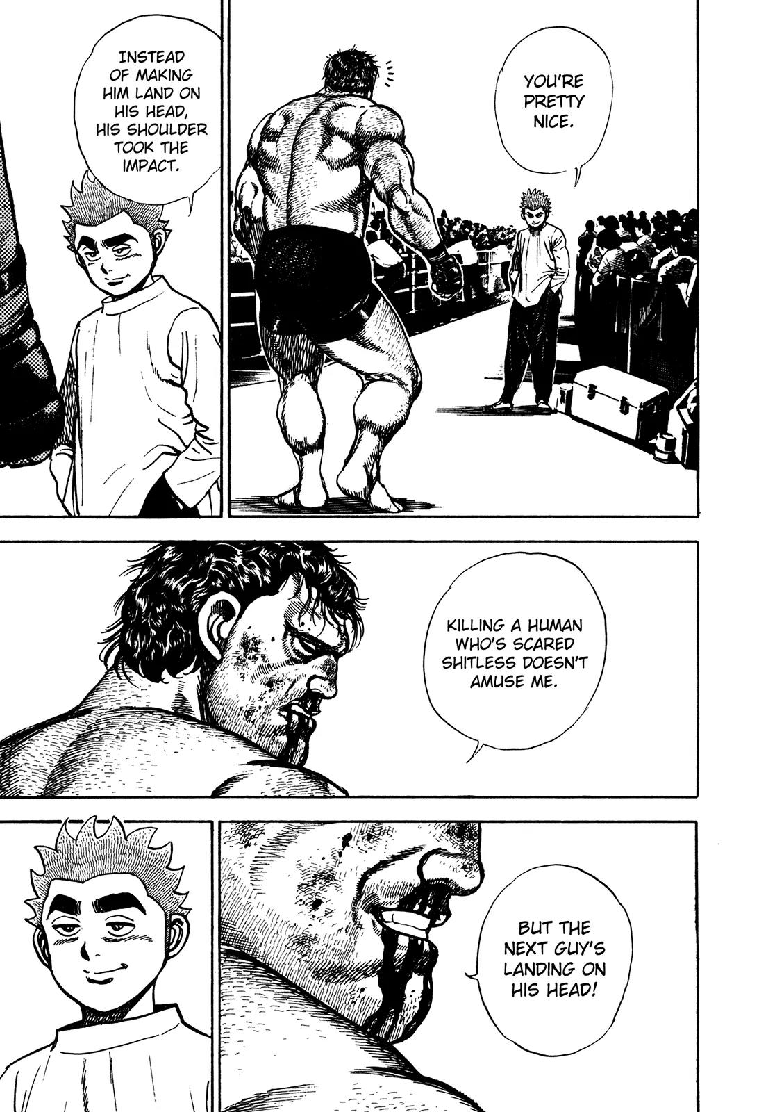 Koukou Tekkenden Tough Chapter 242 page 17 - Chapter 242: The Horrifying Throw