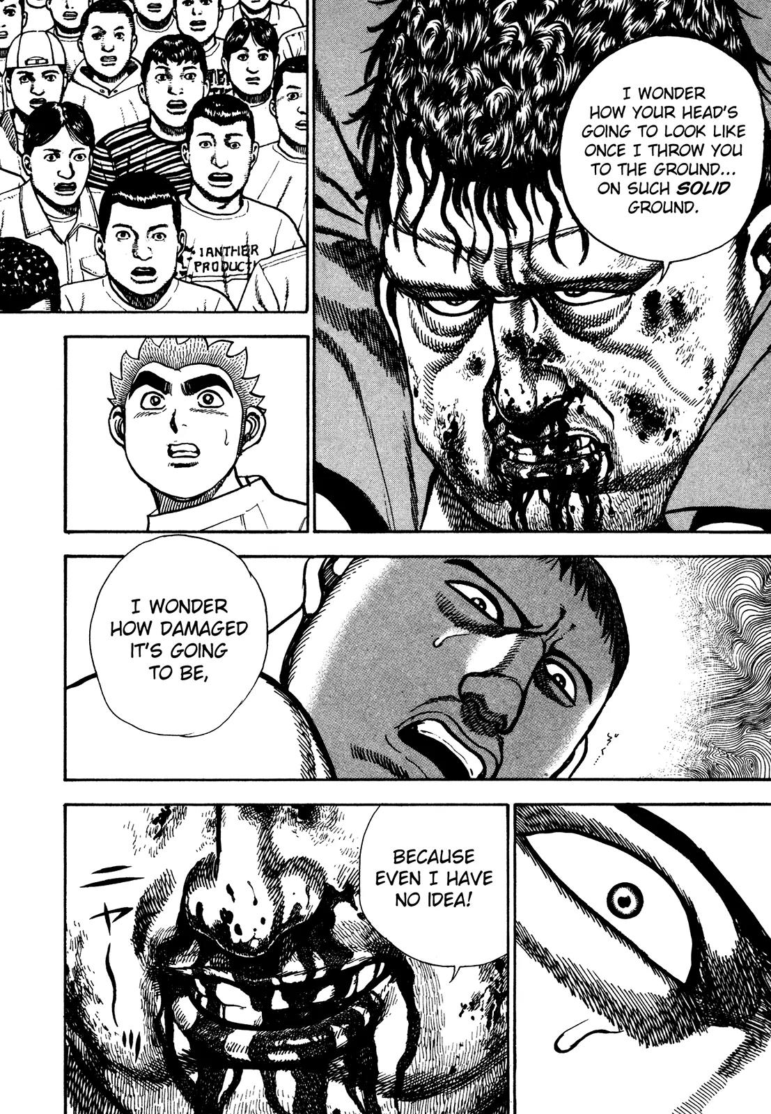 Koukou Tekkenden Tough Chapter 242 page 8 - Chapter 242: The Horrifying Throw