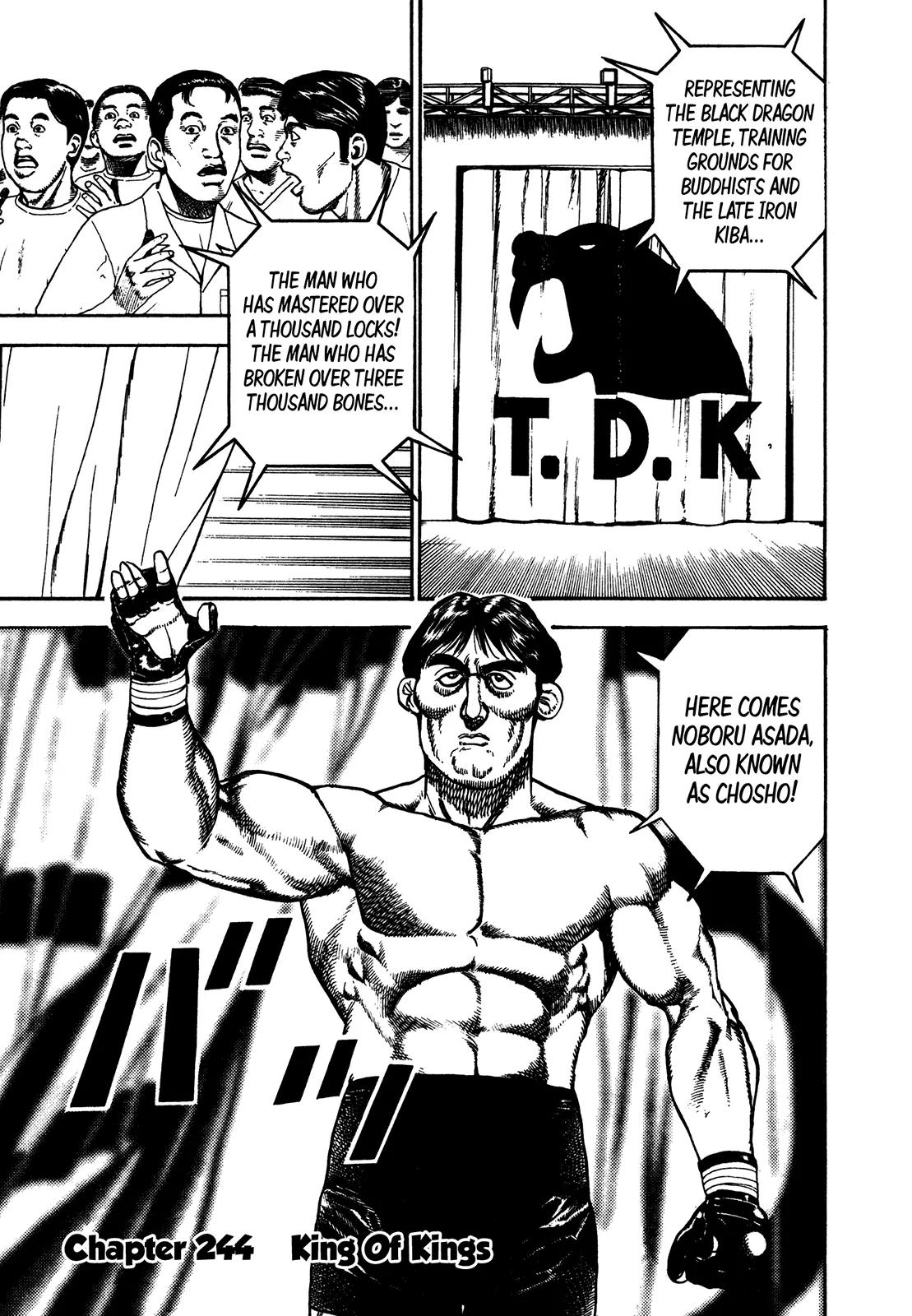 Koukou Tekkenden Tough Chapter 244 page 1 - Chapter 244: King of Kings