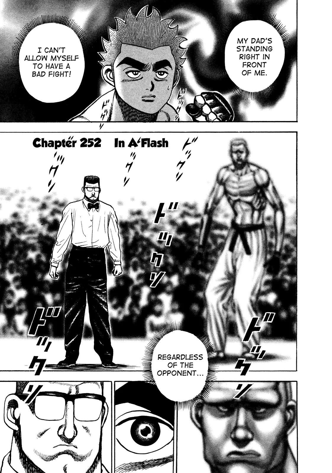 Koukou Tekkenden Tough Chapter 252 page 1 - Chapter 252: In a Flash