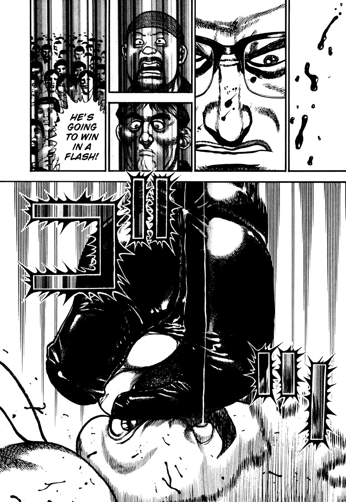 Koukou Tekkenden Tough Chapter 252 page 16 - Chapter 252: In a Flash