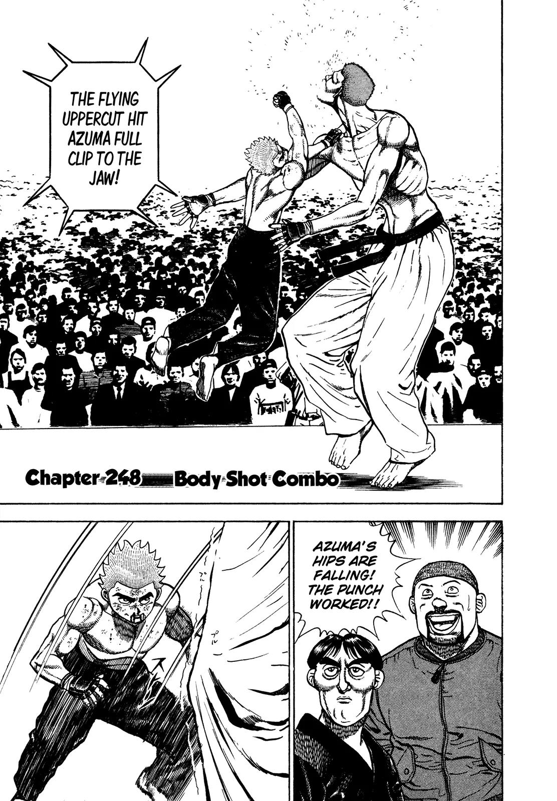Koukou Tekkenden Tough Chapter 257 page 1 - Chapter 257: Body Shot Combo