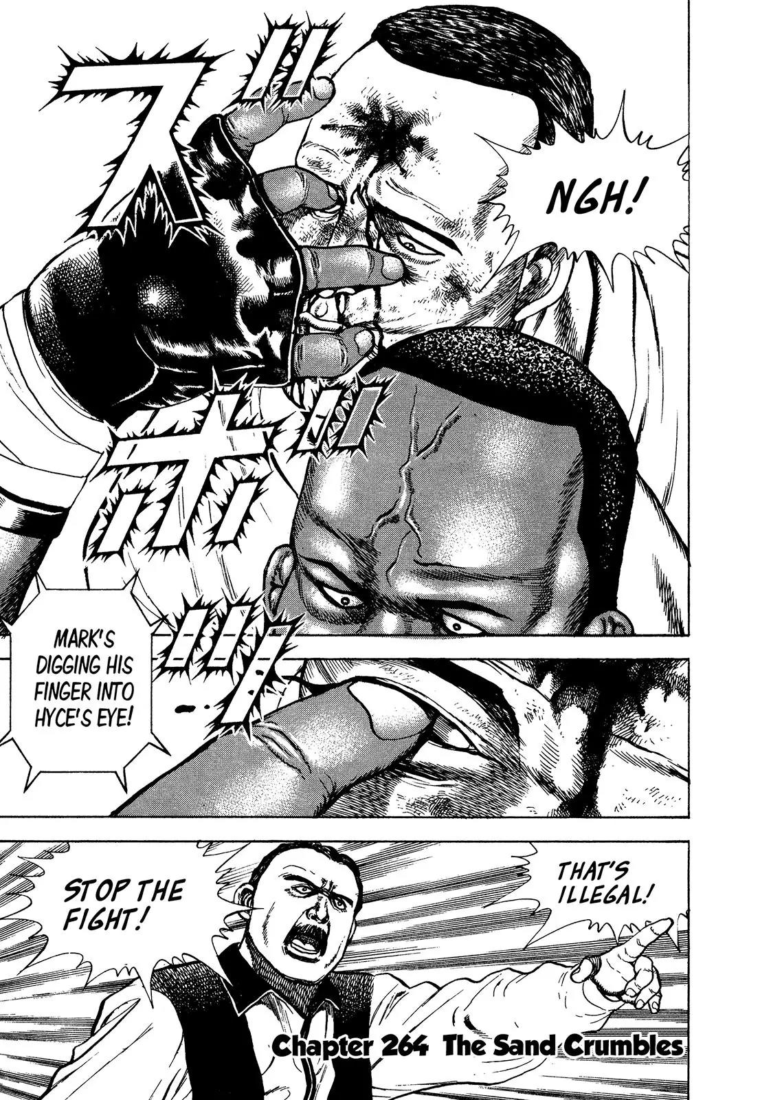 Koukou Tekkenden Tough Chapter 264 page 1 - Chapter 264: The Sand Crumbles