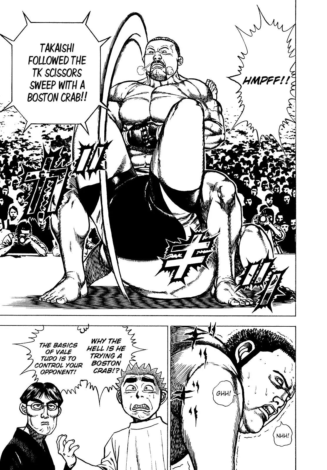 Koukou Tekkenden Tough Chapter 270 page 11 - Chapter 270: Takaishi, the Pro Wrestler