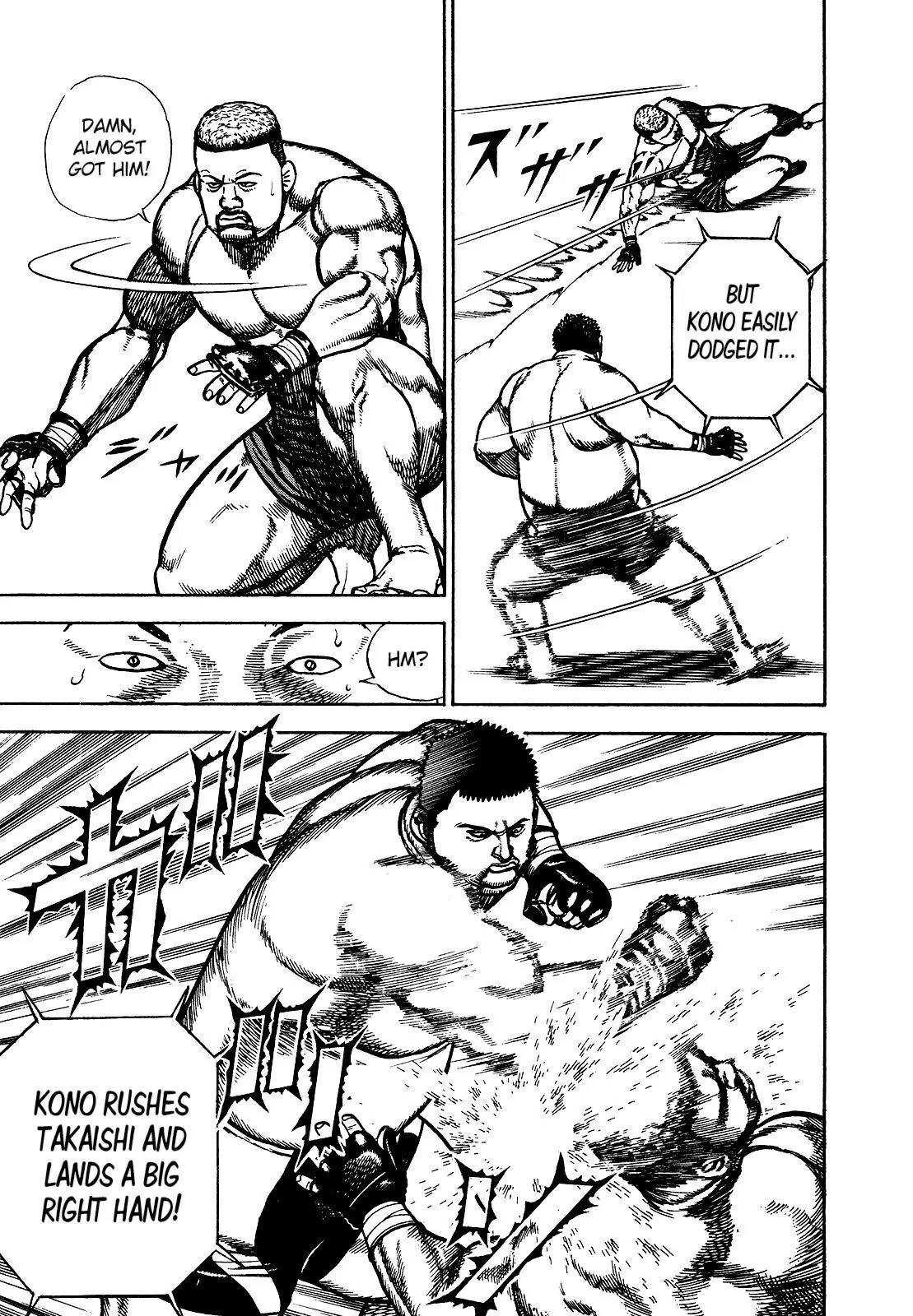 Koukou Tekkenden Tough Chapter 270 page 15 - Chapter 270: Takaishi, the Pro Wrestler