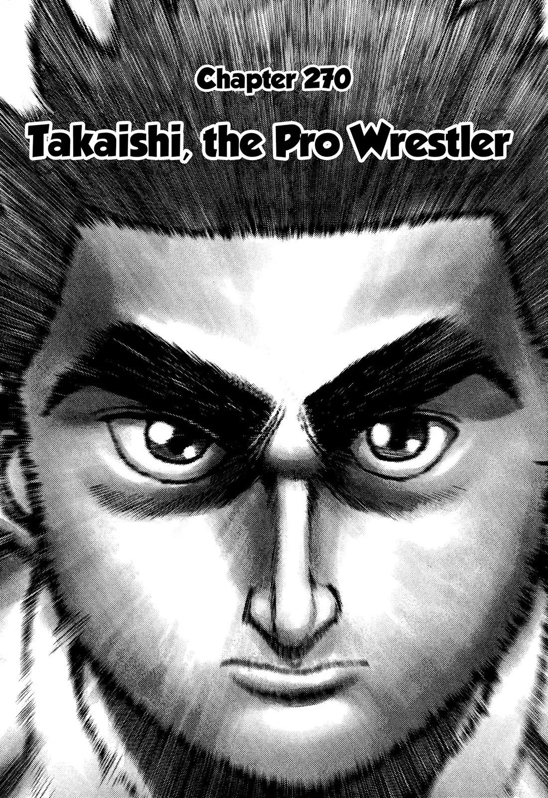 Koukou Tekkenden Tough Chapter 270 page 2 - Chapter 270: Takaishi, the Pro Wrestler