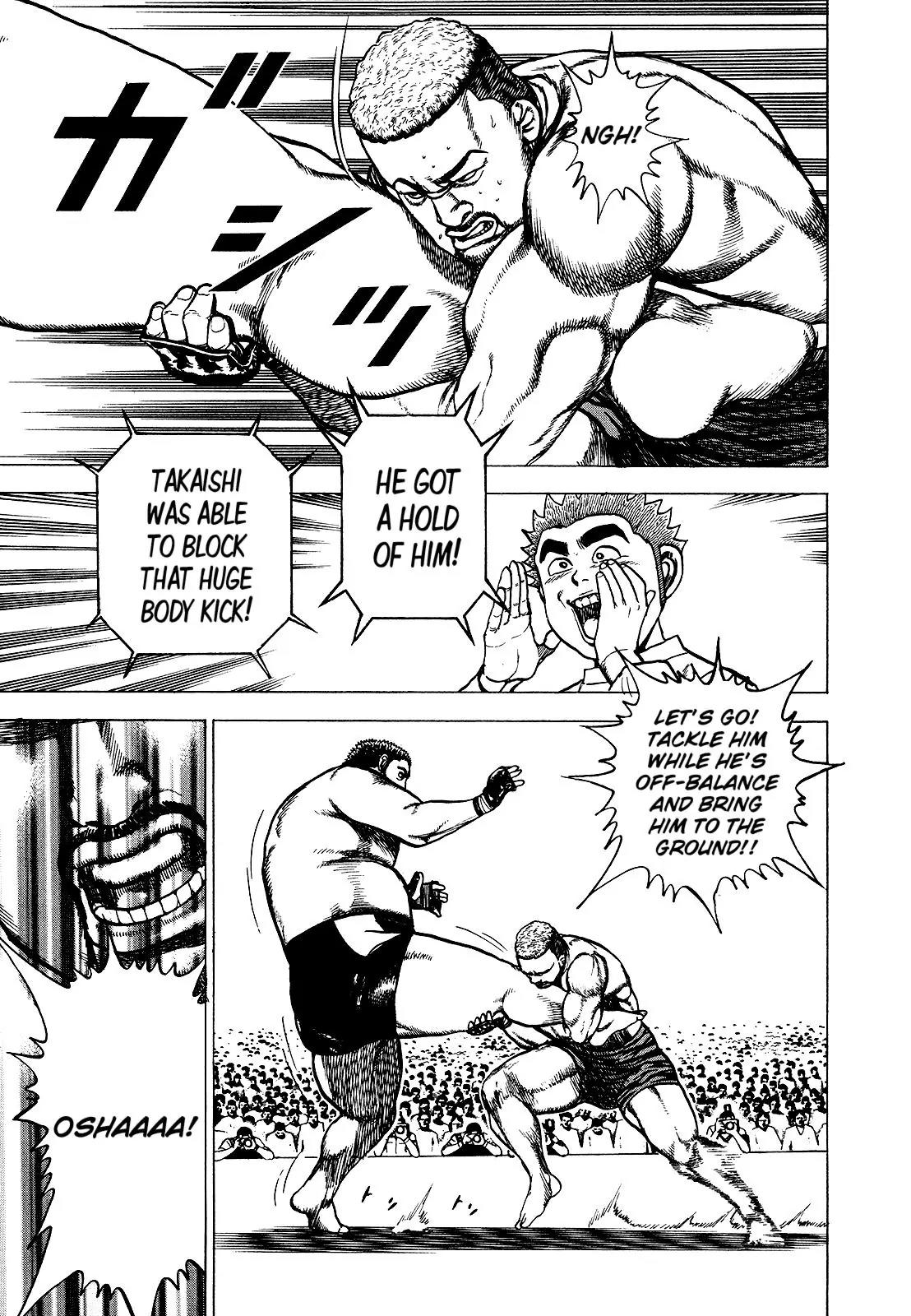 Koukou Tekkenden Tough Chapter 270 page 5 - Chapter 270: Takaishi, the Pro Wrestler