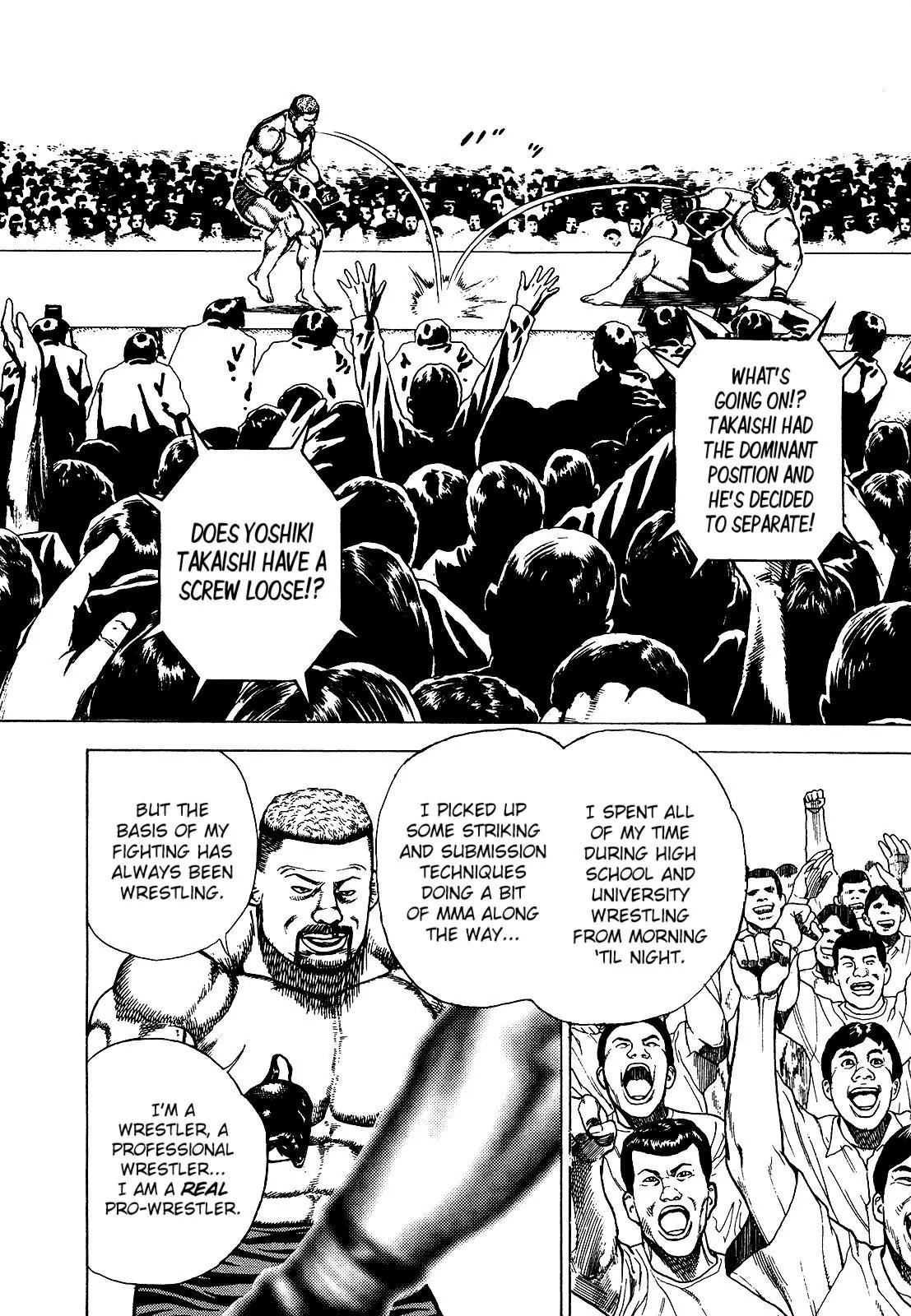 Koukou Tekkenden Tough Chapter 271 page 14 - Chapter 271: A Pro Wrestler's Pride