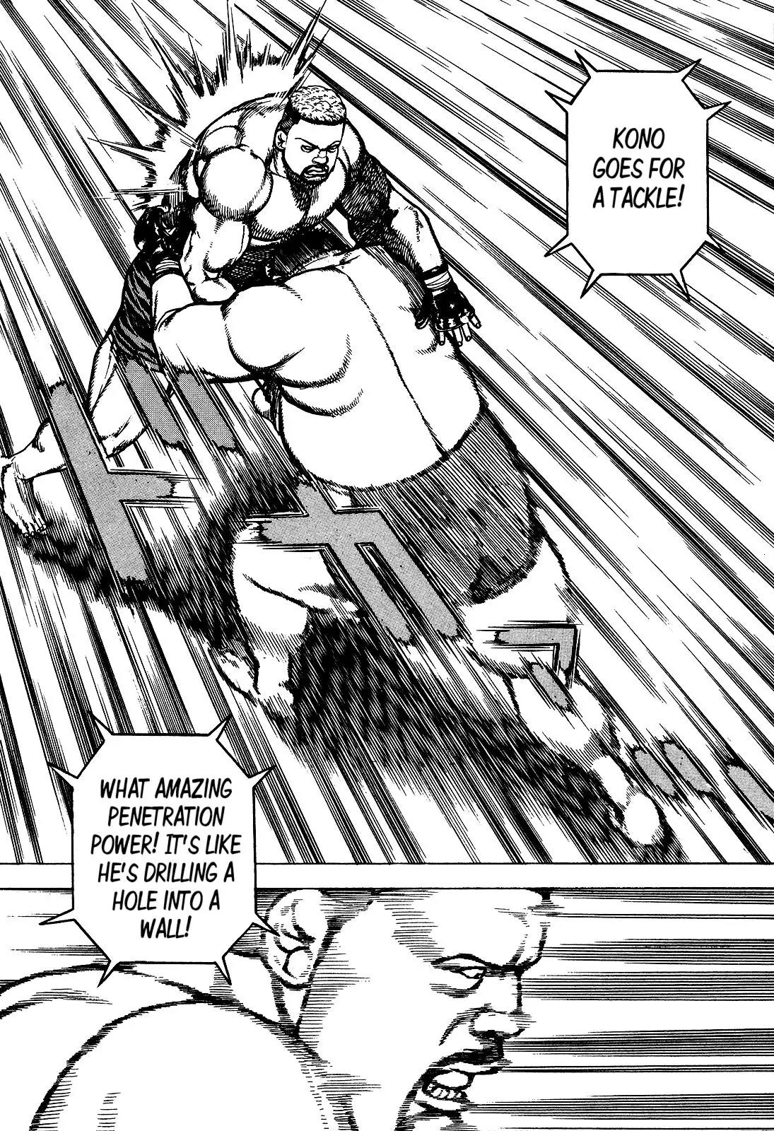 Koukou Tekkenden Tough Chapter 271 page 16 - Chapter 271: A Pro Wrestler's Pride