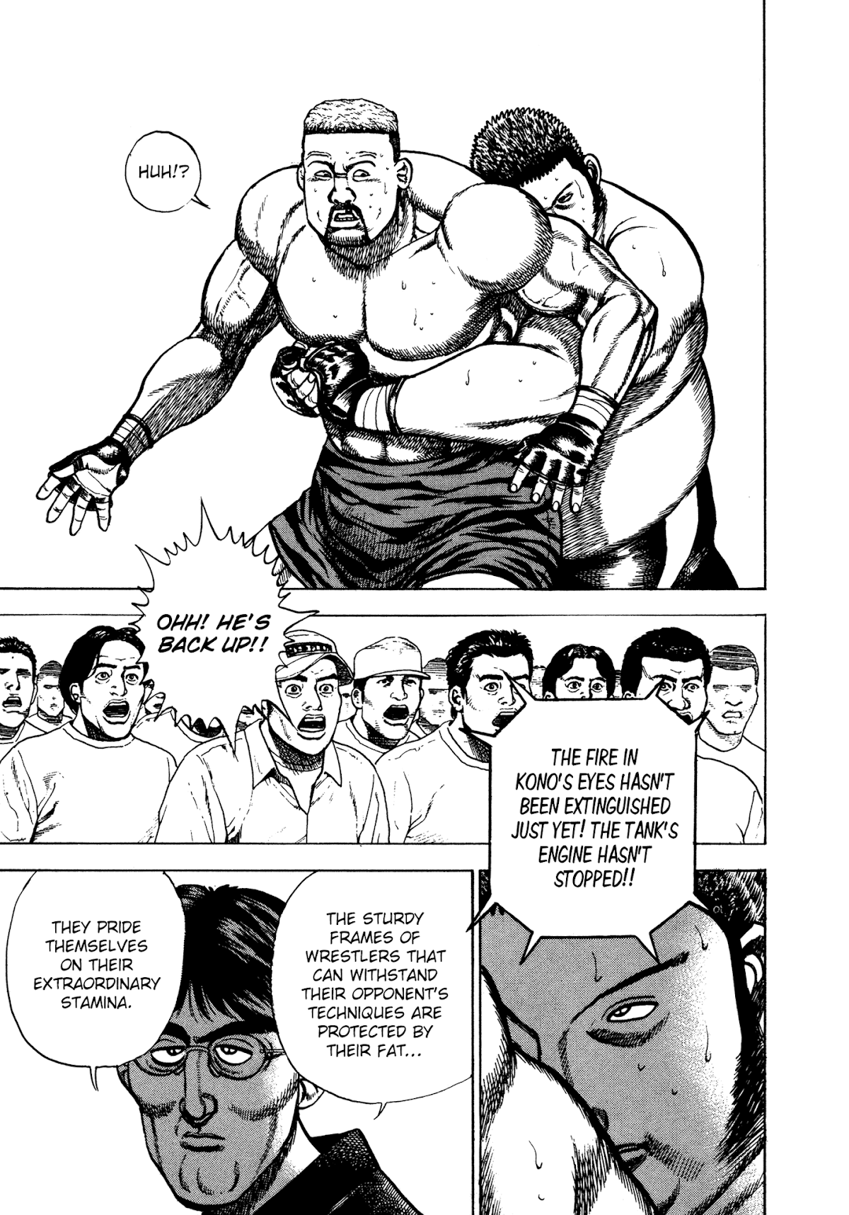 Koukou Tekkenden Tough Chapter 272 page 15 - Chapter 272: Dreams of Wrestling