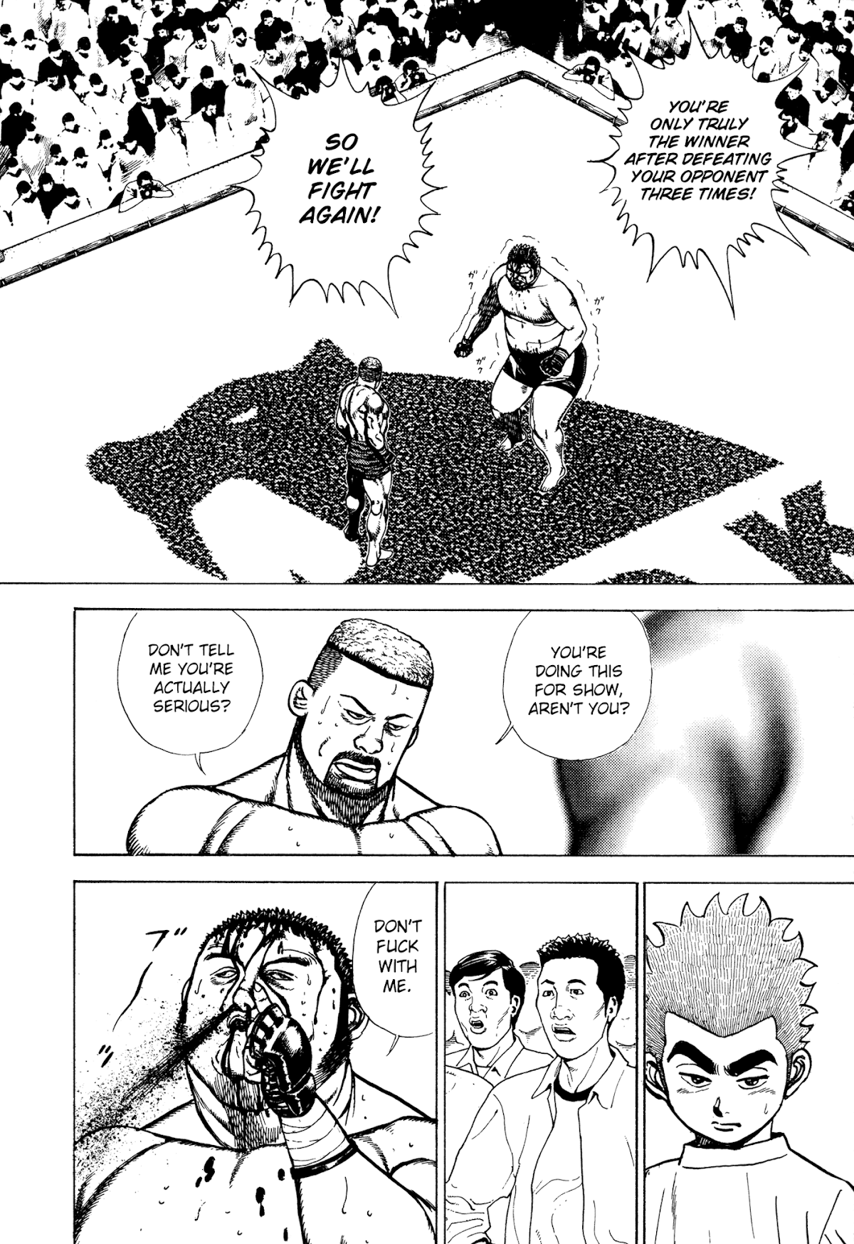Koukou Tekkenden Tough Chapter 273 page 10 - Chapter 273: A Loser's Honor