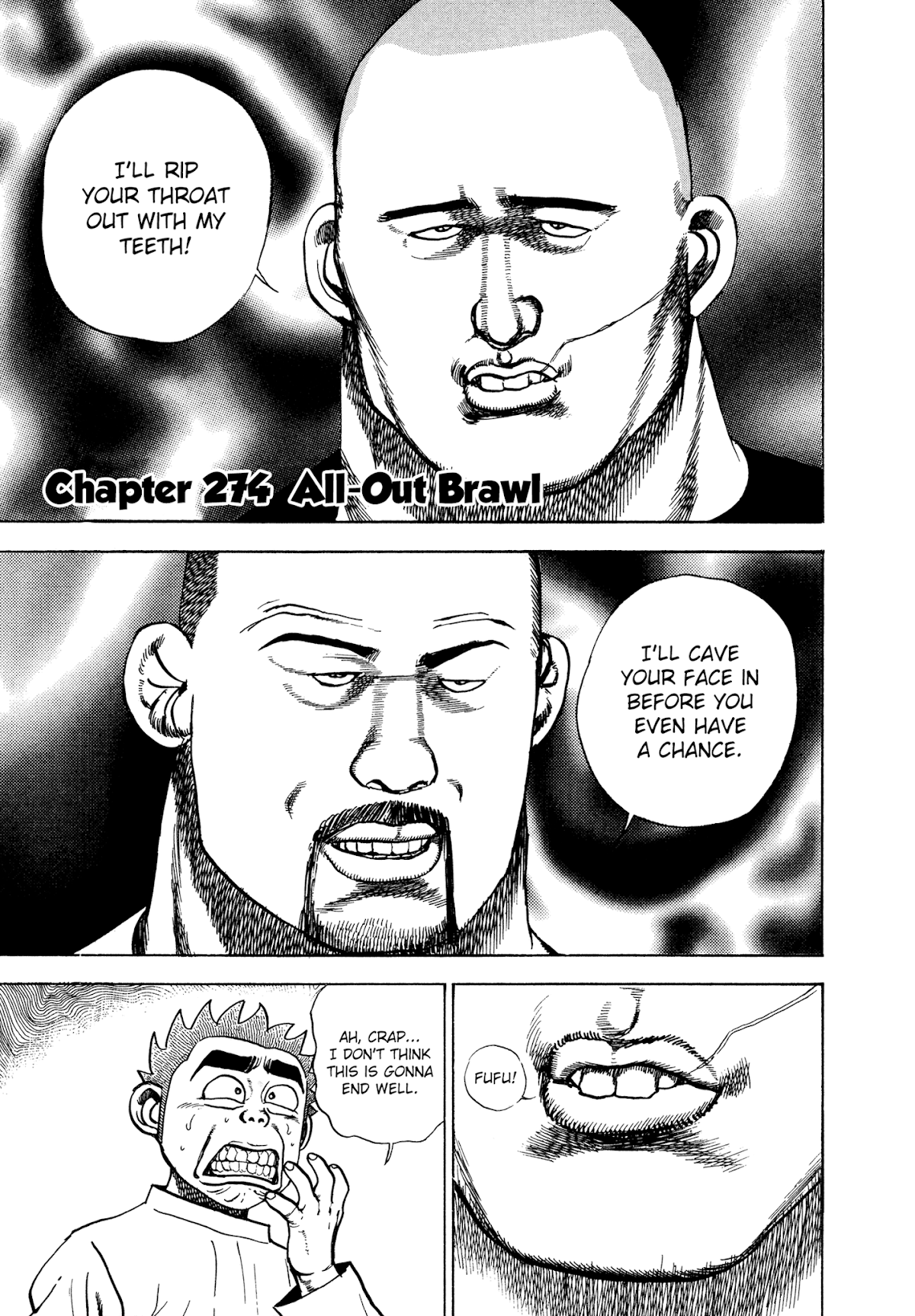 Koukou Tekkenden Tough Chapter 274 page 1 - Chapter 274: All-Out Brawl