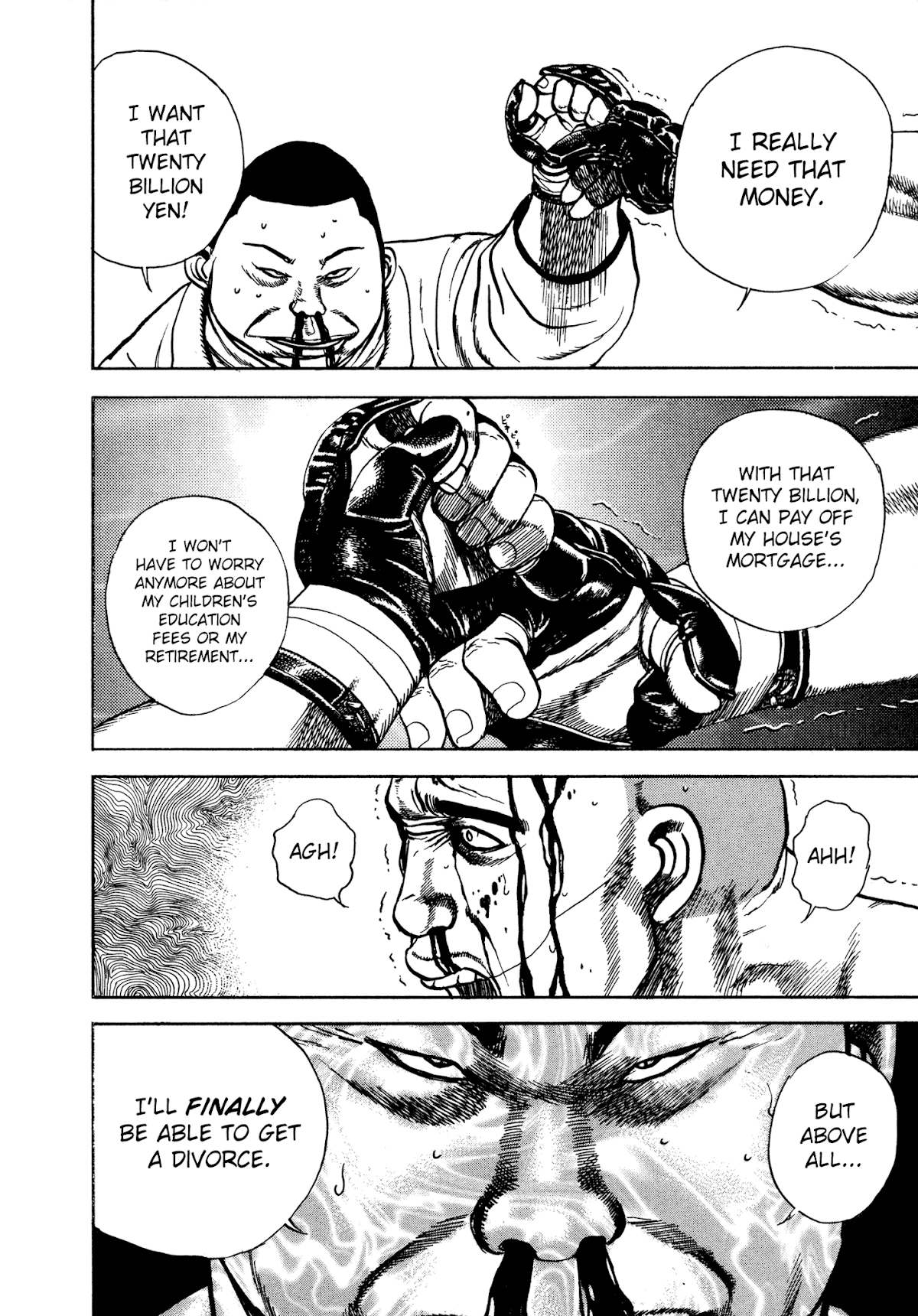 Koukou Tekkenden Tough Chapter 276 page 4 - Chapter 276: Carrot and Punch