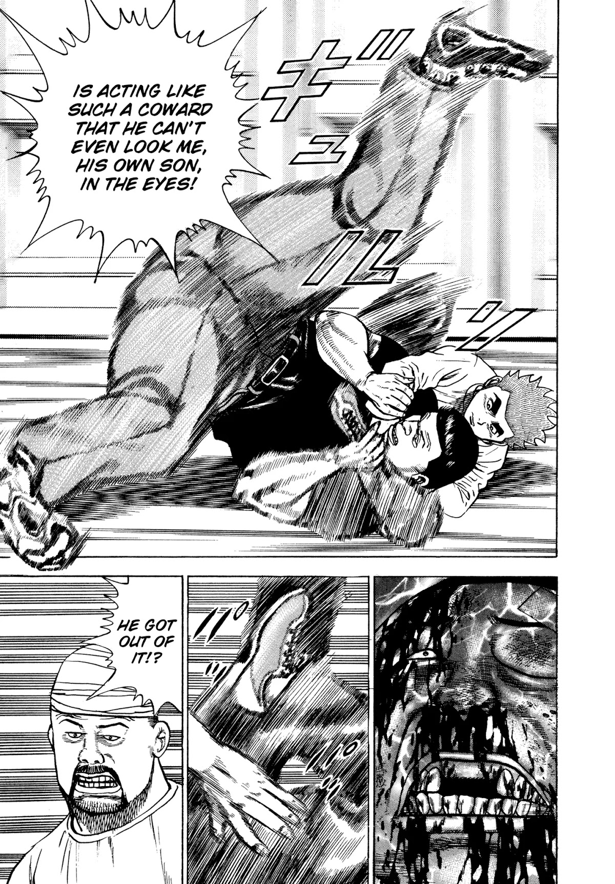 Koukou Tekkenden Tough Chapter 289 page 14 - Chapter 289: A Strong Father