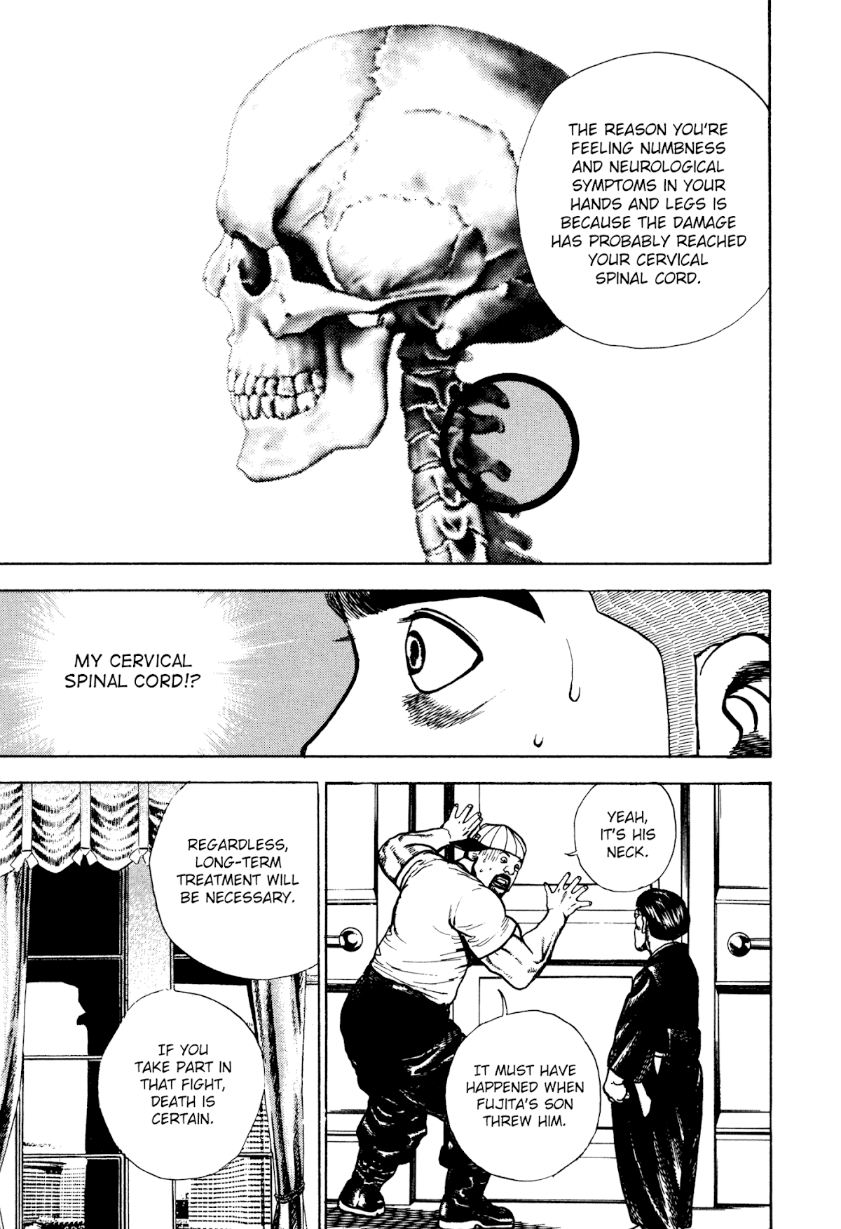Koukou Tekkenden Tough Chapter 291 page 7 - Chapter 291: The Invisible Arm