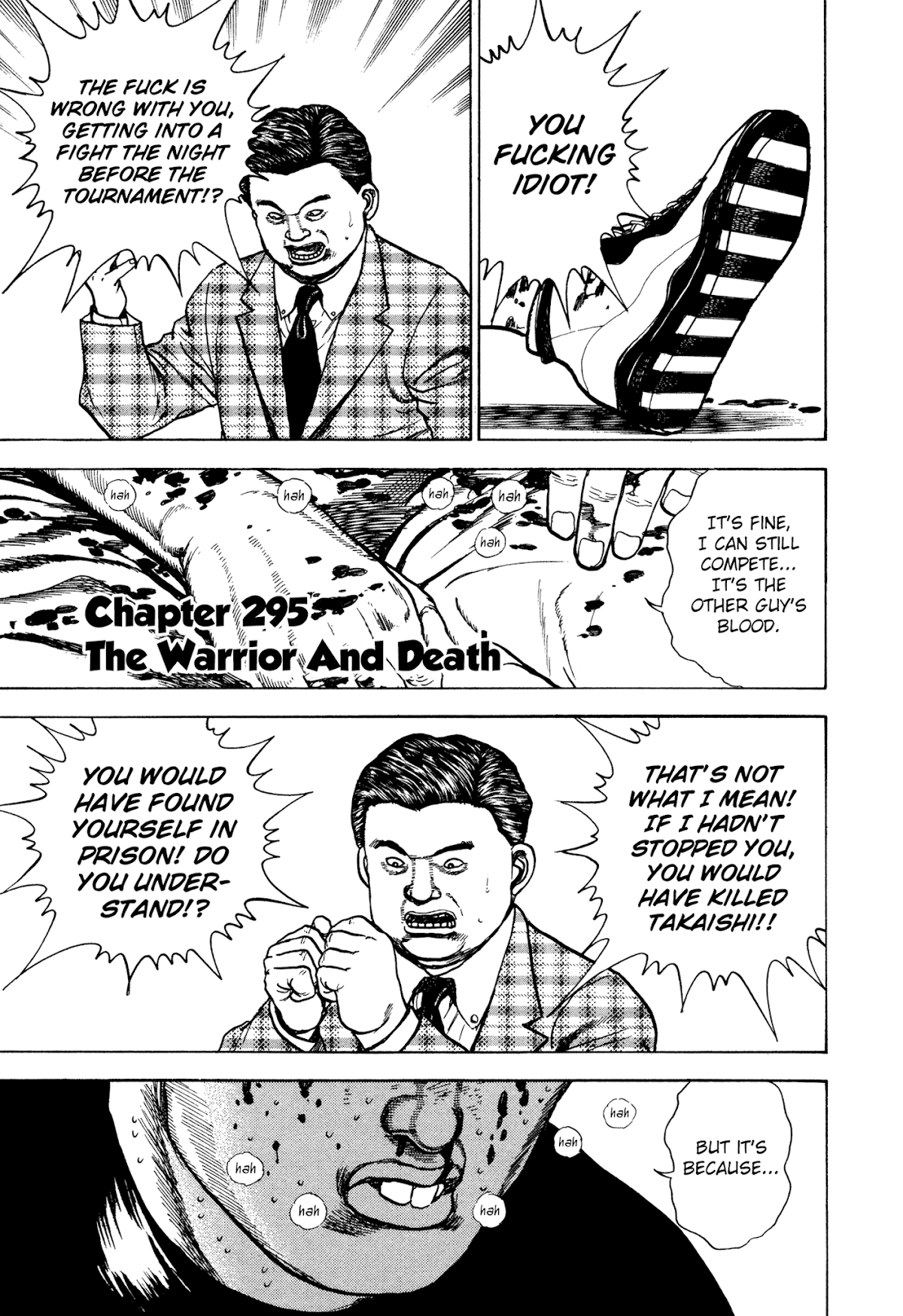 Koukou Tekkenden Tough Chapter 295 page 1 - Chapter 295: The Warrior And Death