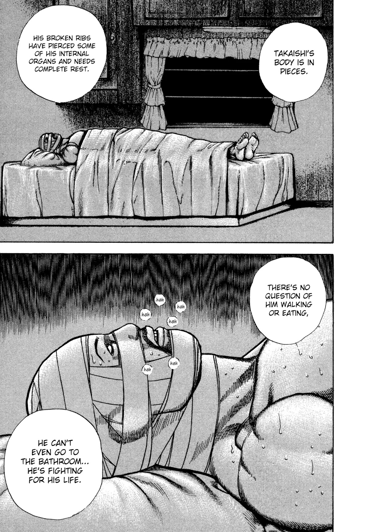 Koukou Tekkenden Tough Chapter 299 page 14 - Chapter 299: The Aesthetics of Defeat