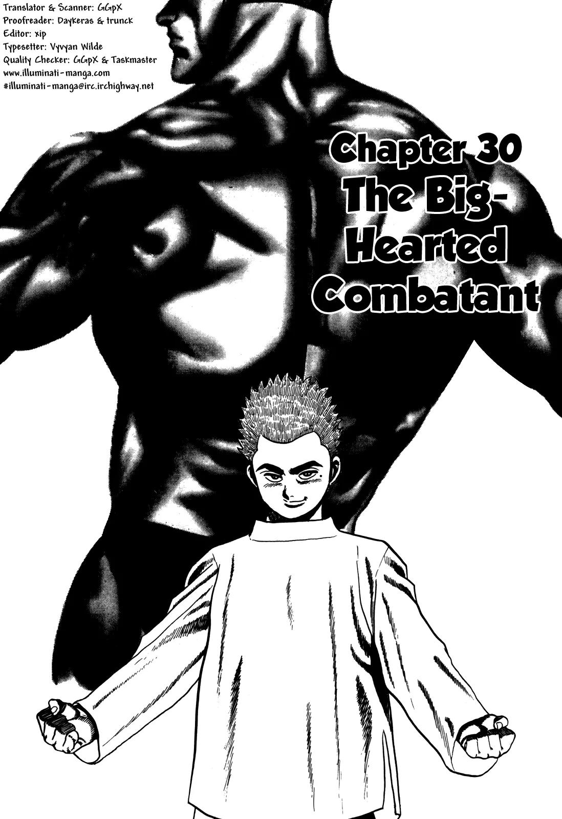 Koukou Tekkenden Tough Chapter 30 page 8 - Chapter 30: The Big-hearted Combatant