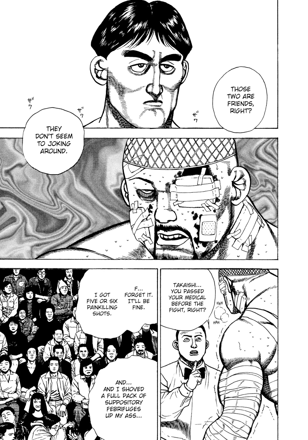 Koukou Tekkenden Tough Chapter 300 page 8 - Chapter 300: The Force of Desperation