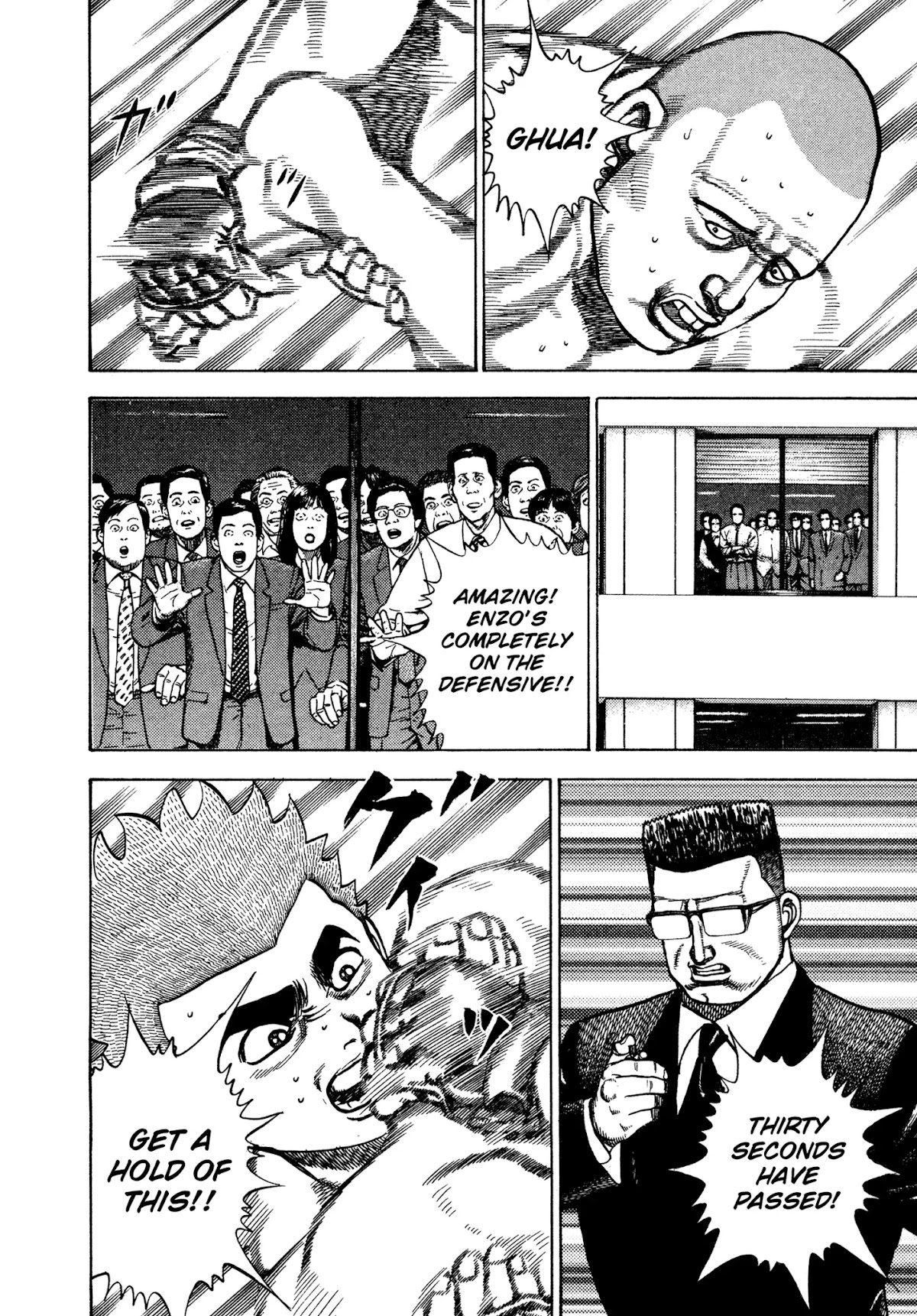 Koukou Tekkenden Tough Chapter 302 page 11 - Chapter 302: Lightning-Strike: One Minute