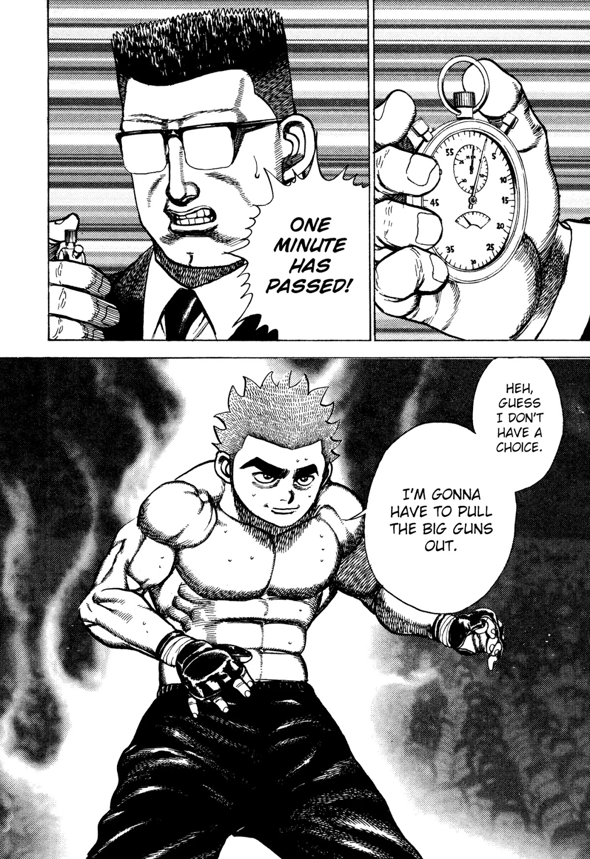 Koukou Tekkenden Tough Chapter 302 page 17 - Chapter 302: Lightning-Strike: One Minute