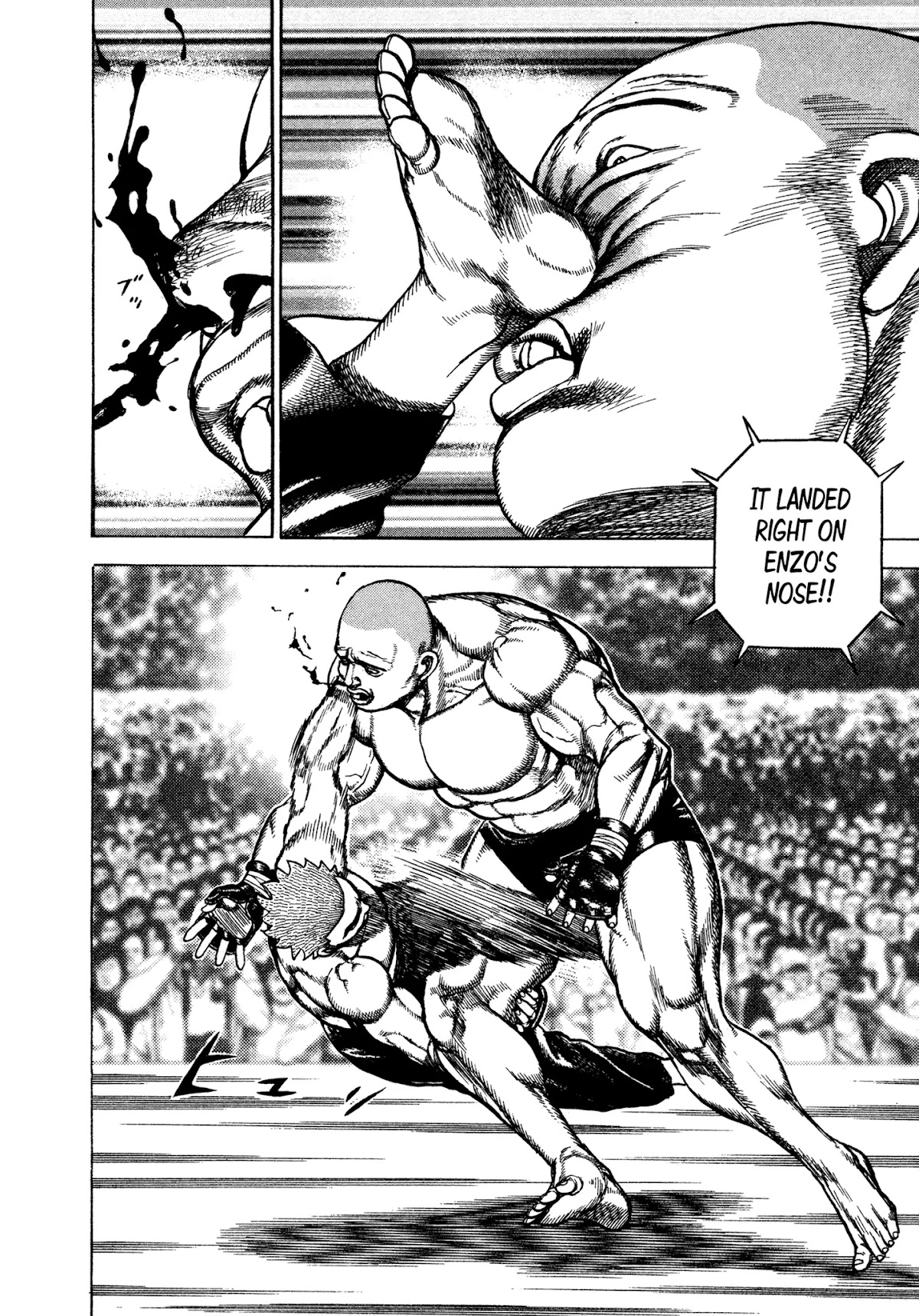 Koukou Tekkenden Tough Chapter 302 page 5 - Chapter 302: Lightning-Strike: One Minute