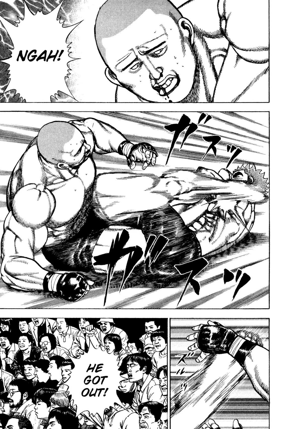 Koukou Tekkenden Tough Chapter 302 page 8 - Chapter 302: Lightning-Strike: One Minute