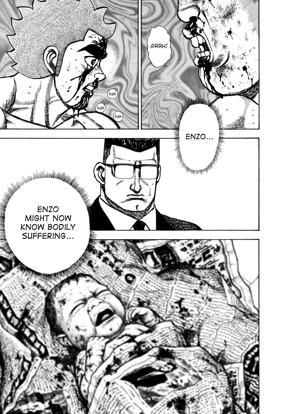 Koukou Tekkenden Tough Chapter 306 page 13 - Chapter 306: Pain