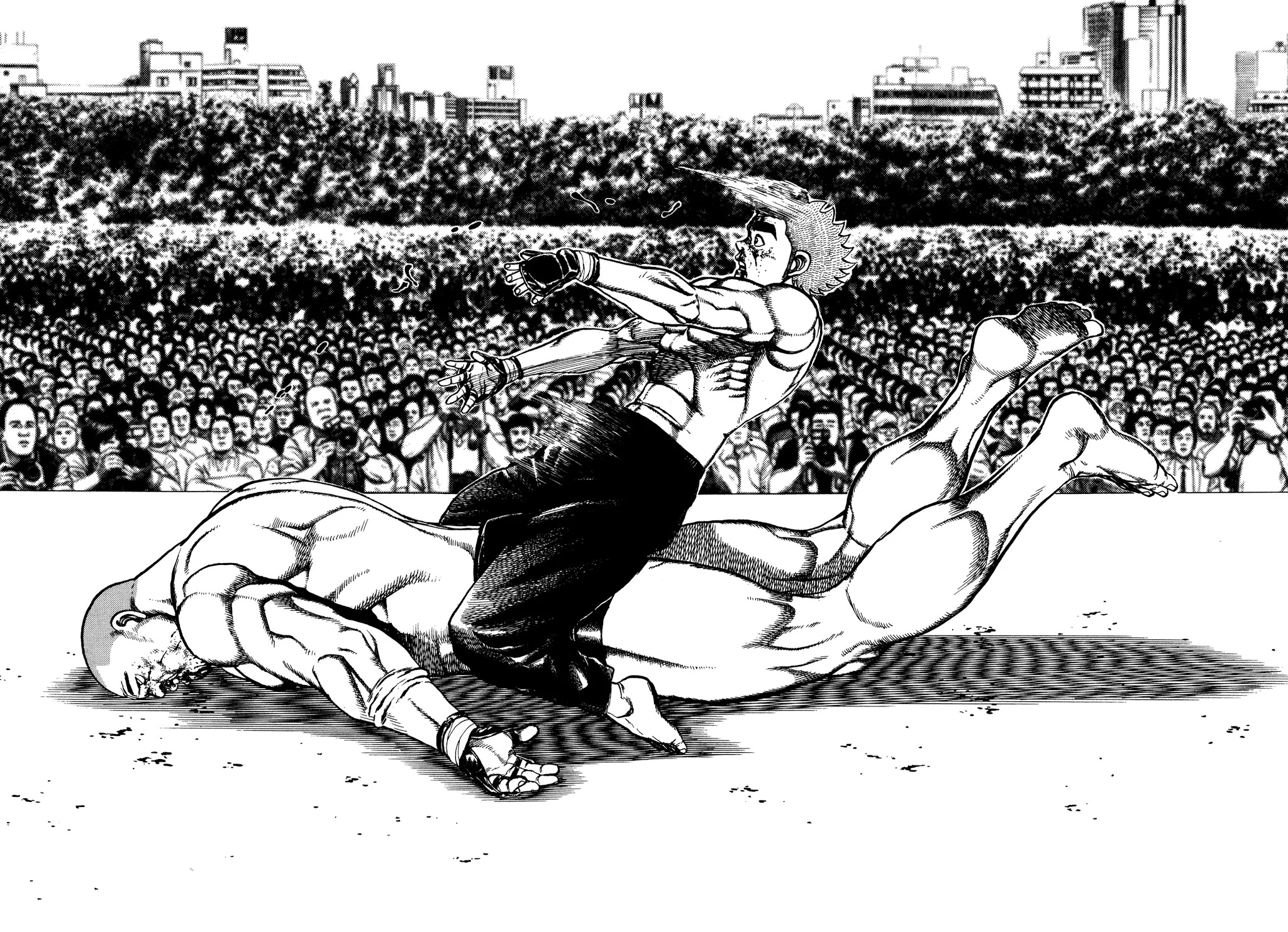 Koukou Tekkenden Tough Chapter 307 page 10 - Chapter 307: Ten Seconds