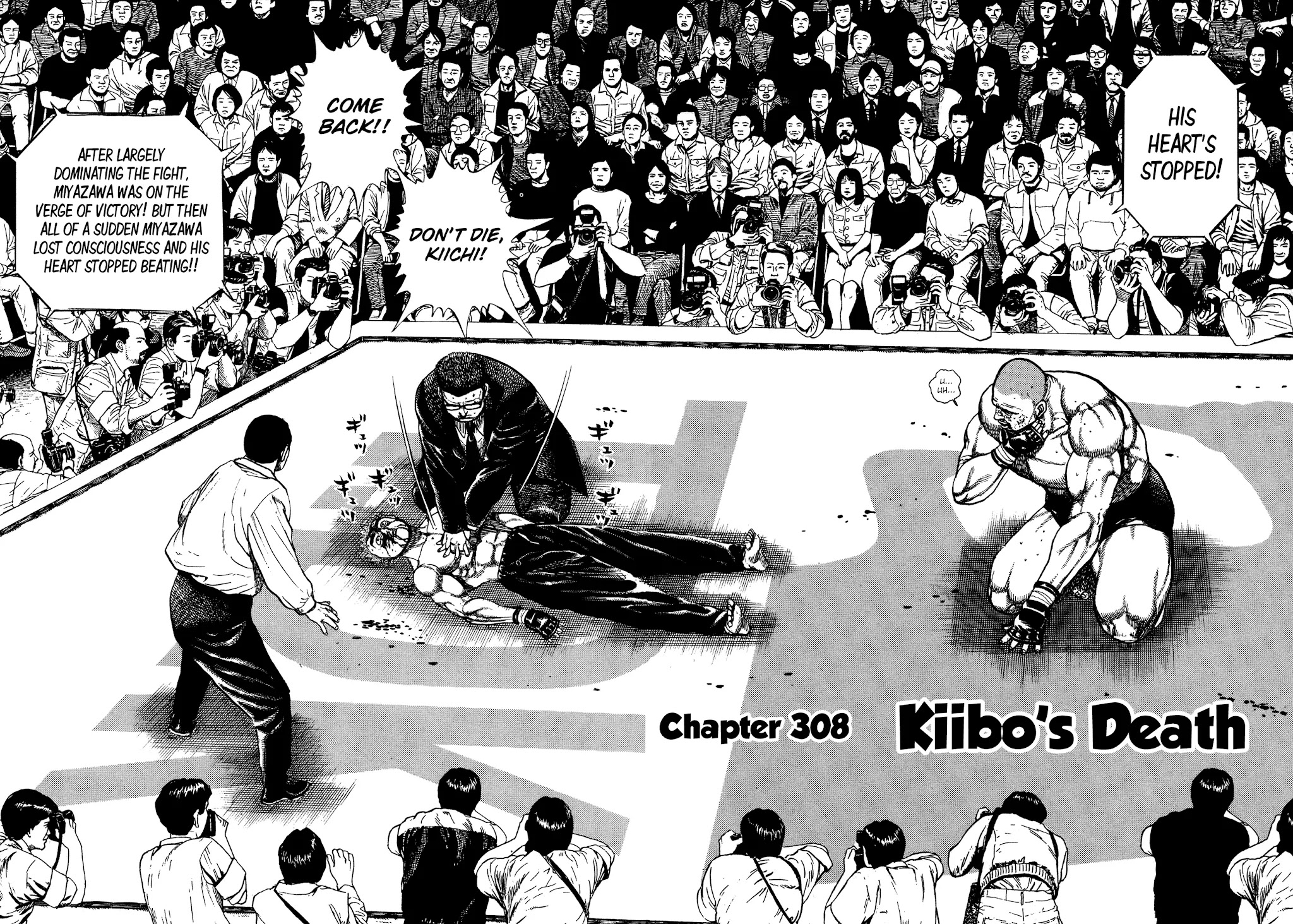 Koukou Tekkenden Tough Chapter 308 page 8 - Chapter 308: Kiibo's Death