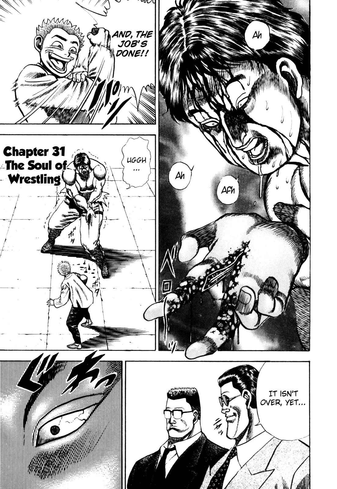 Koukou Tekkenden Tough Chapter 31 page 1 - Chapter 31: The Soul of Wrestling