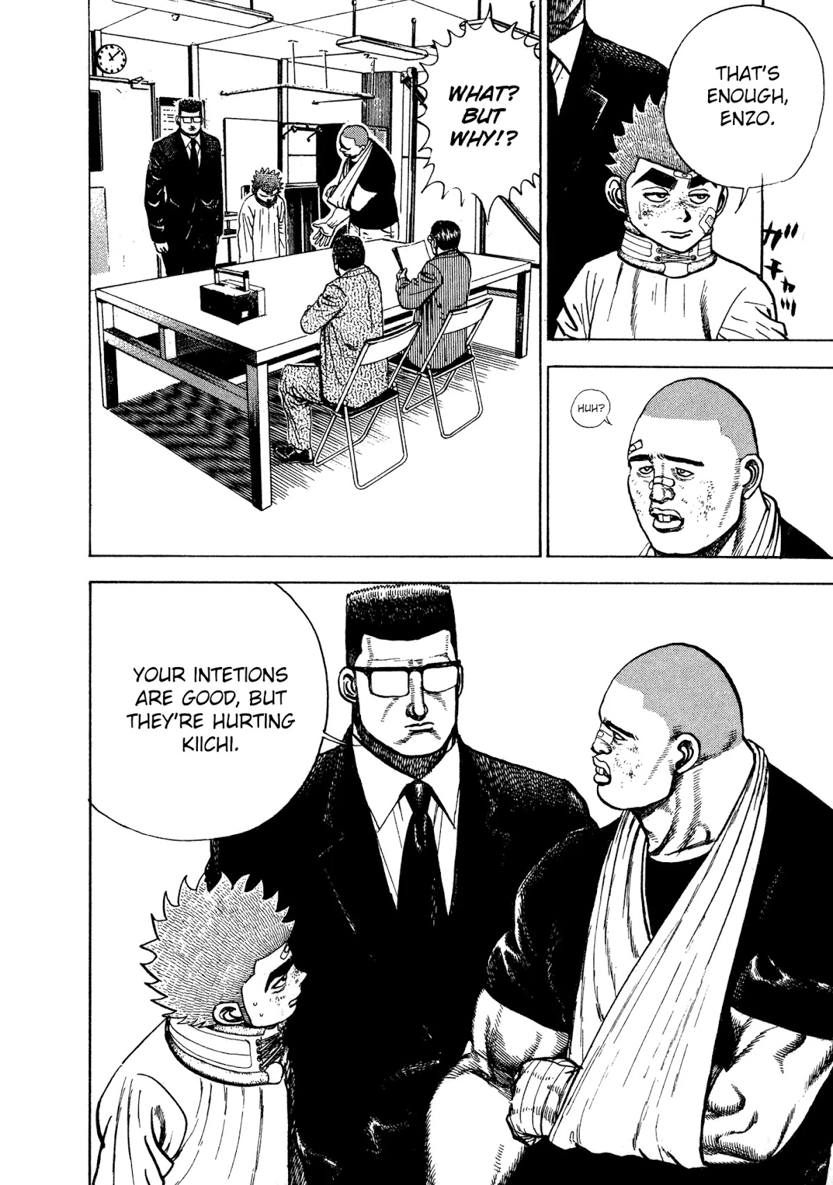 Koukou Tekkenden Tough Chapter 310 page 11 - Chapter 310: The Warrior's Dishonor