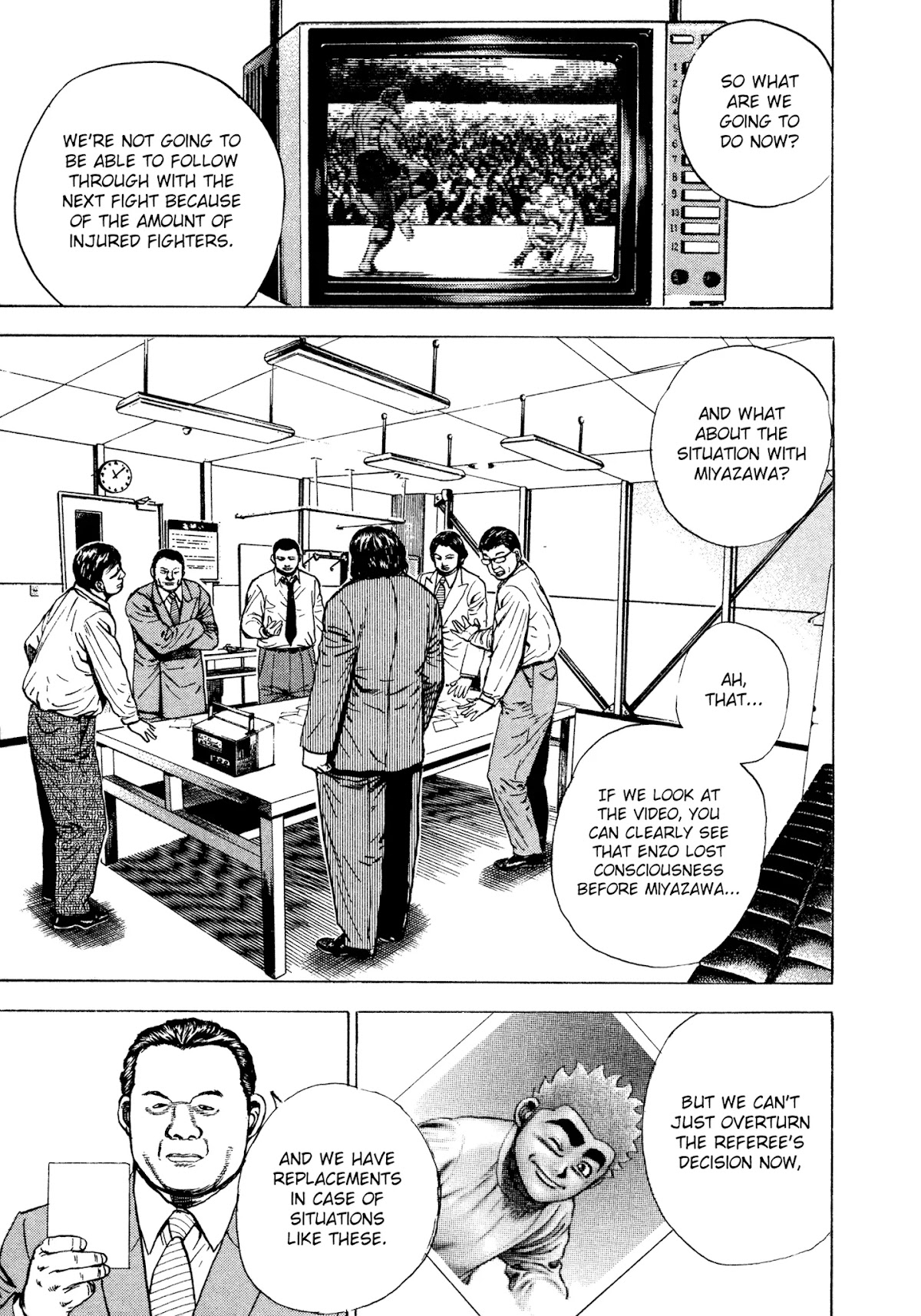 Koukou Tekkenden Tough Chapter 312 page 17 - Chapter 312: God in Critical Position