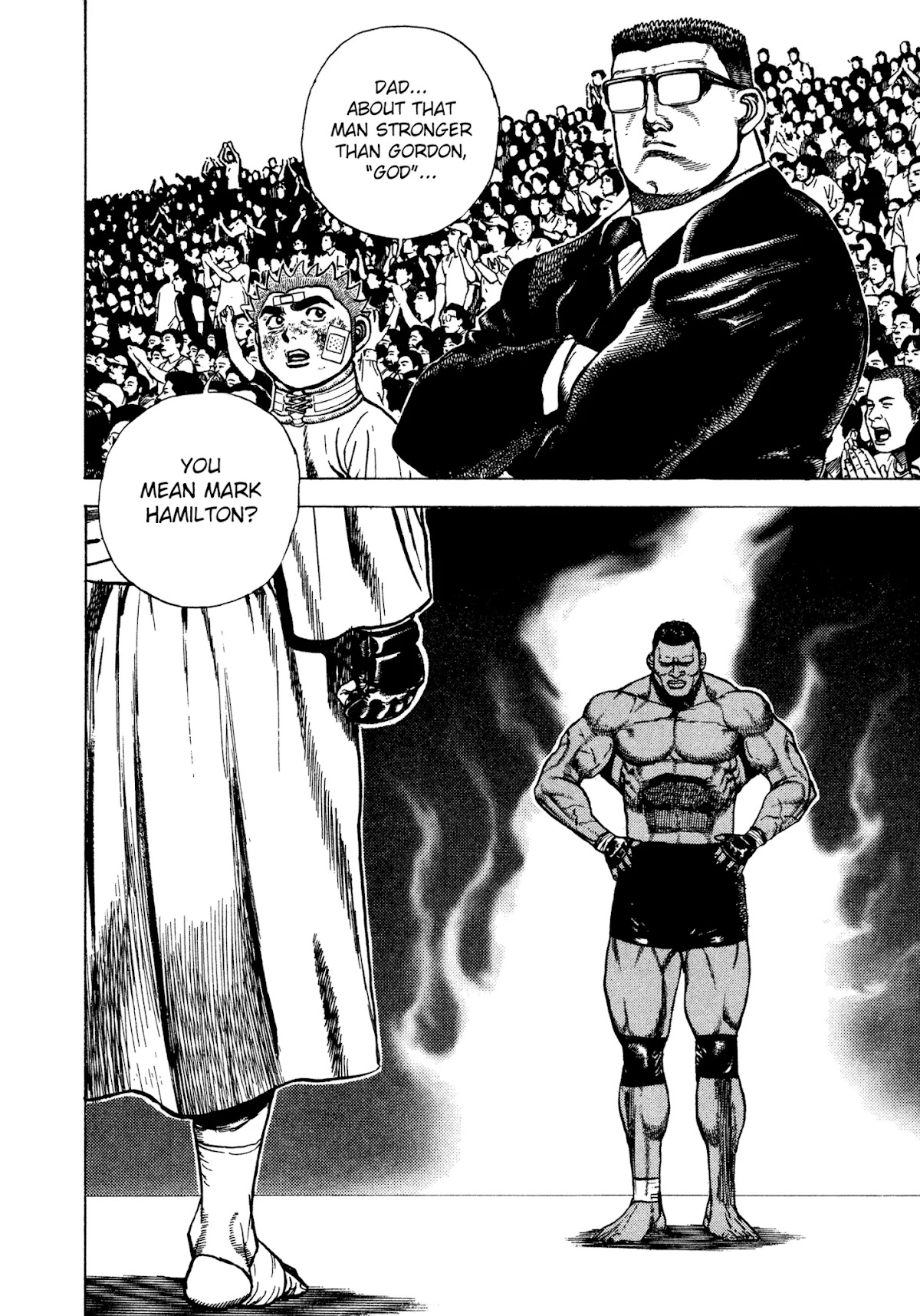 Koukou Tekkenden Tough Chapter 312 page 4 - Chapter 312: God in Critical Position