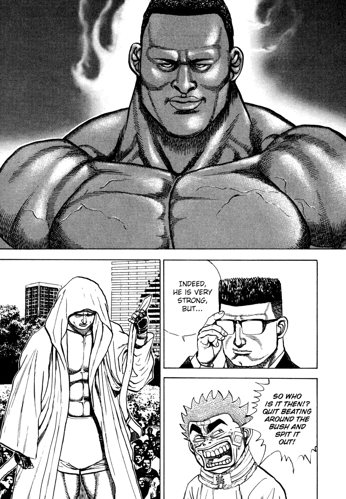 Koukou Tekkenden Tough Chapter 312 page 5 - Chapter 312: God in Critical Position